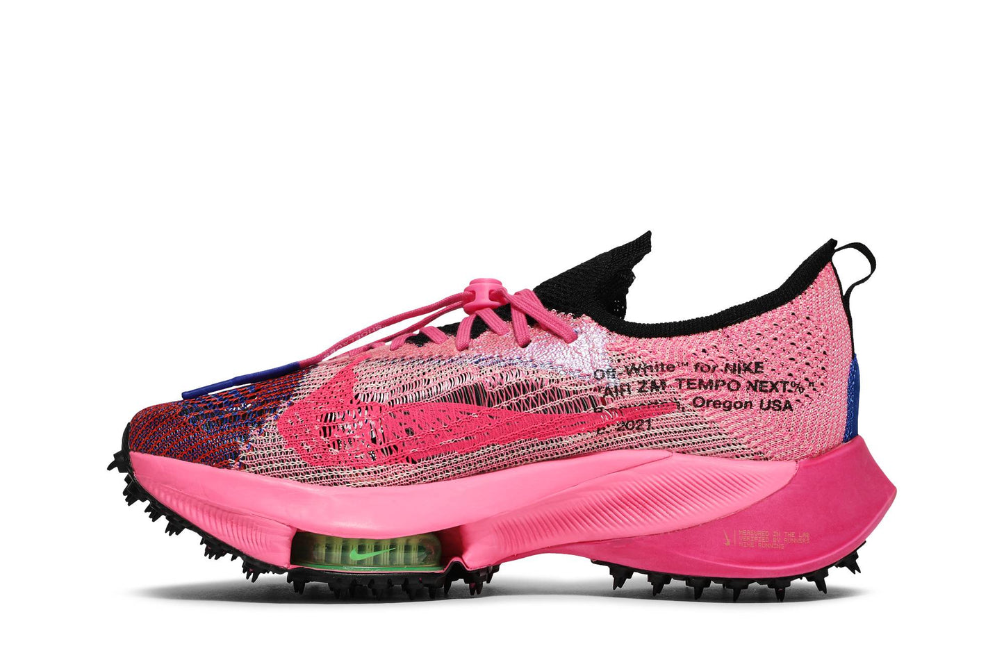 Off-White X Nike Air Zoom Turbo Next% Flyknit 'Pink Glow' CV0697-400