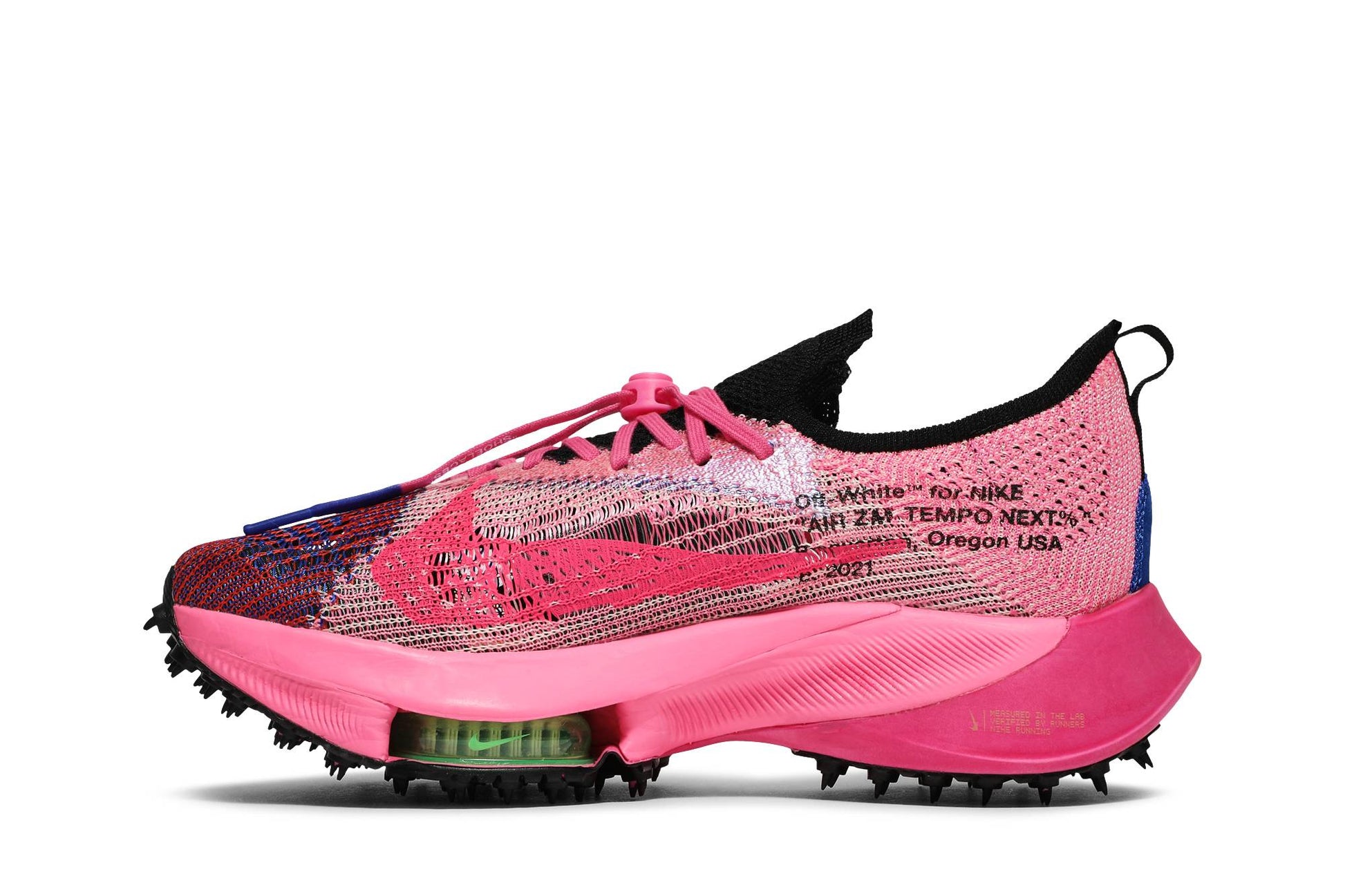 Off-White X Nike Air Zoom Turbo Next% Flyknit 'Pink Glow' CV0697-400