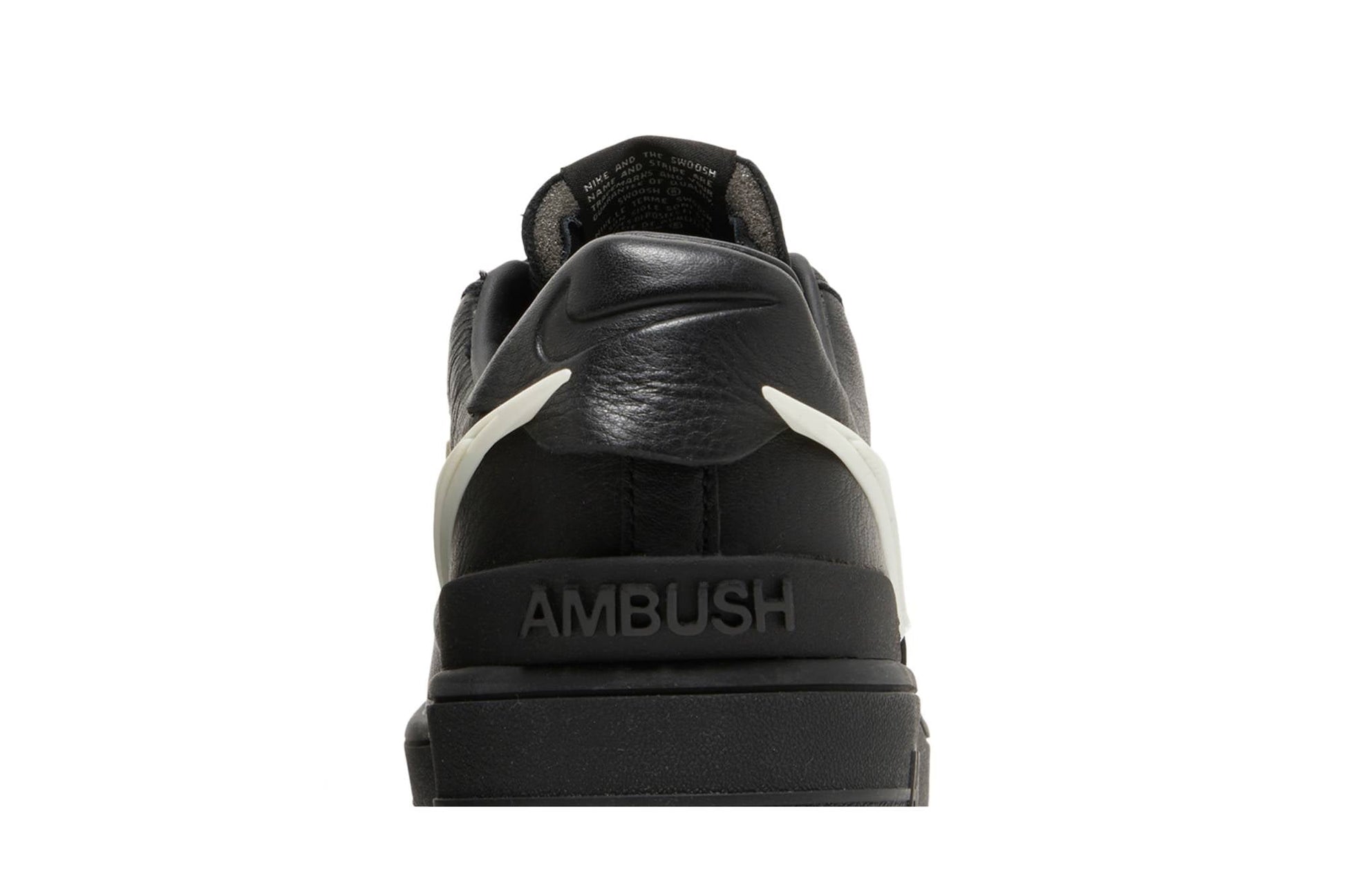 AMBUSH X Nike Air Force 1 'Black' DV3464-001