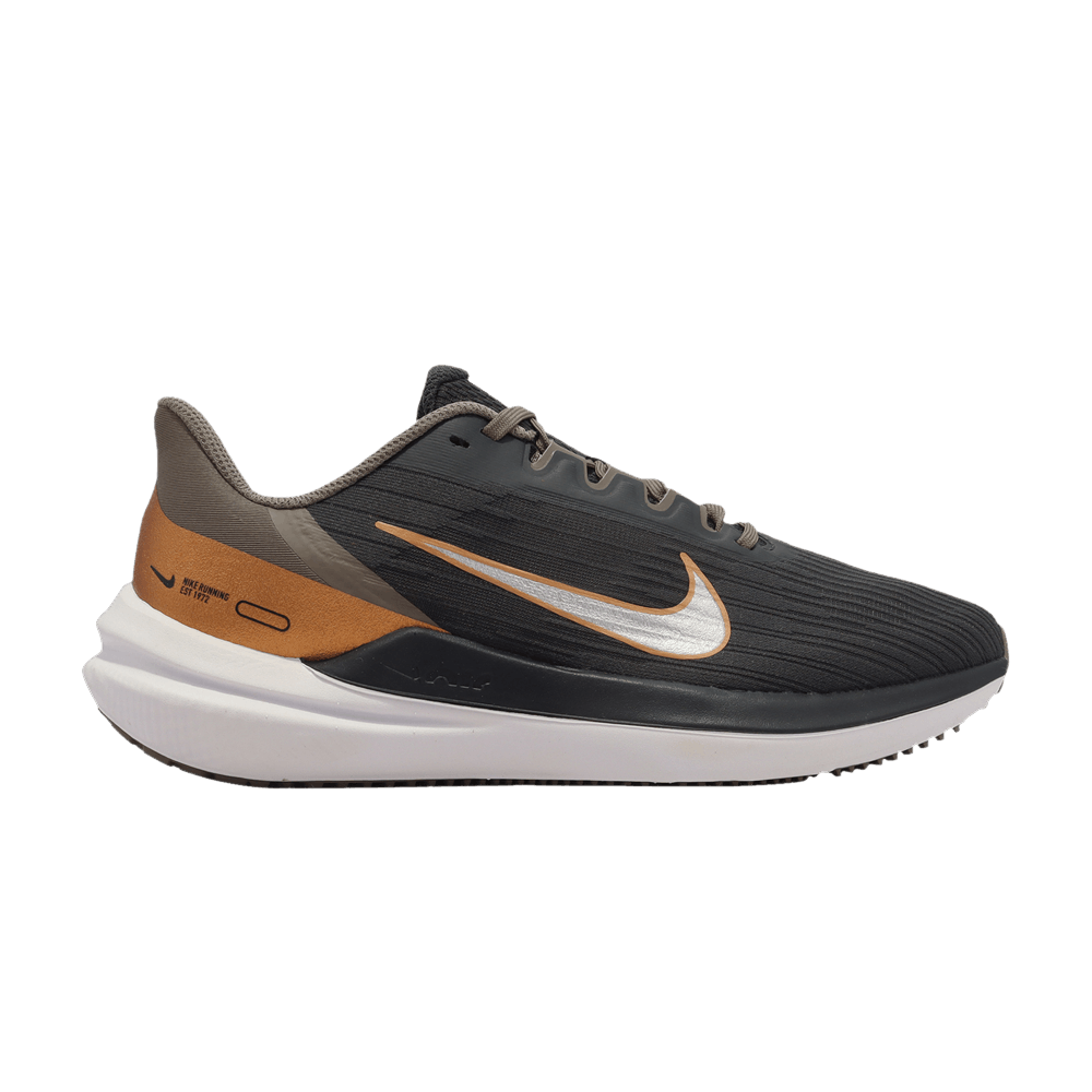 ( Women ) Nike Air Winflo 9 Grey Metallic Copper DD8686-005