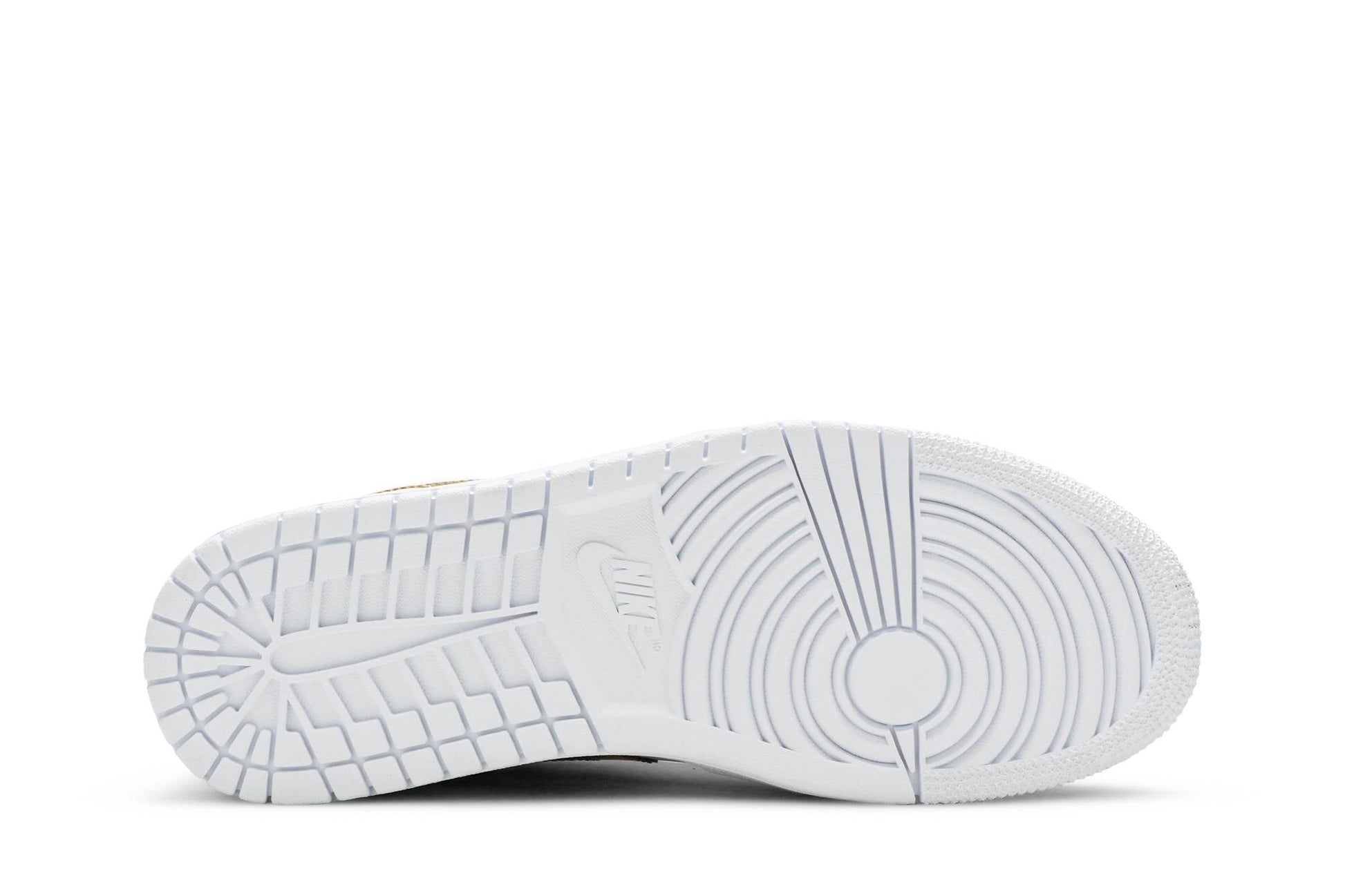 ( Women ) Air Jordan 1 Retro Low White Metallic Gold CZ4776-100