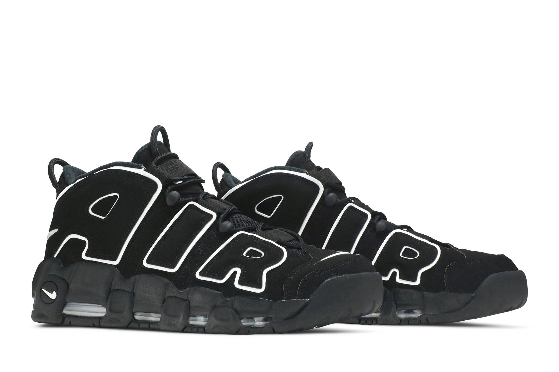 Nike Air More Uptempo 'Black White' 2016/2020 [also Worn By BTS J-Hope] 414962-002