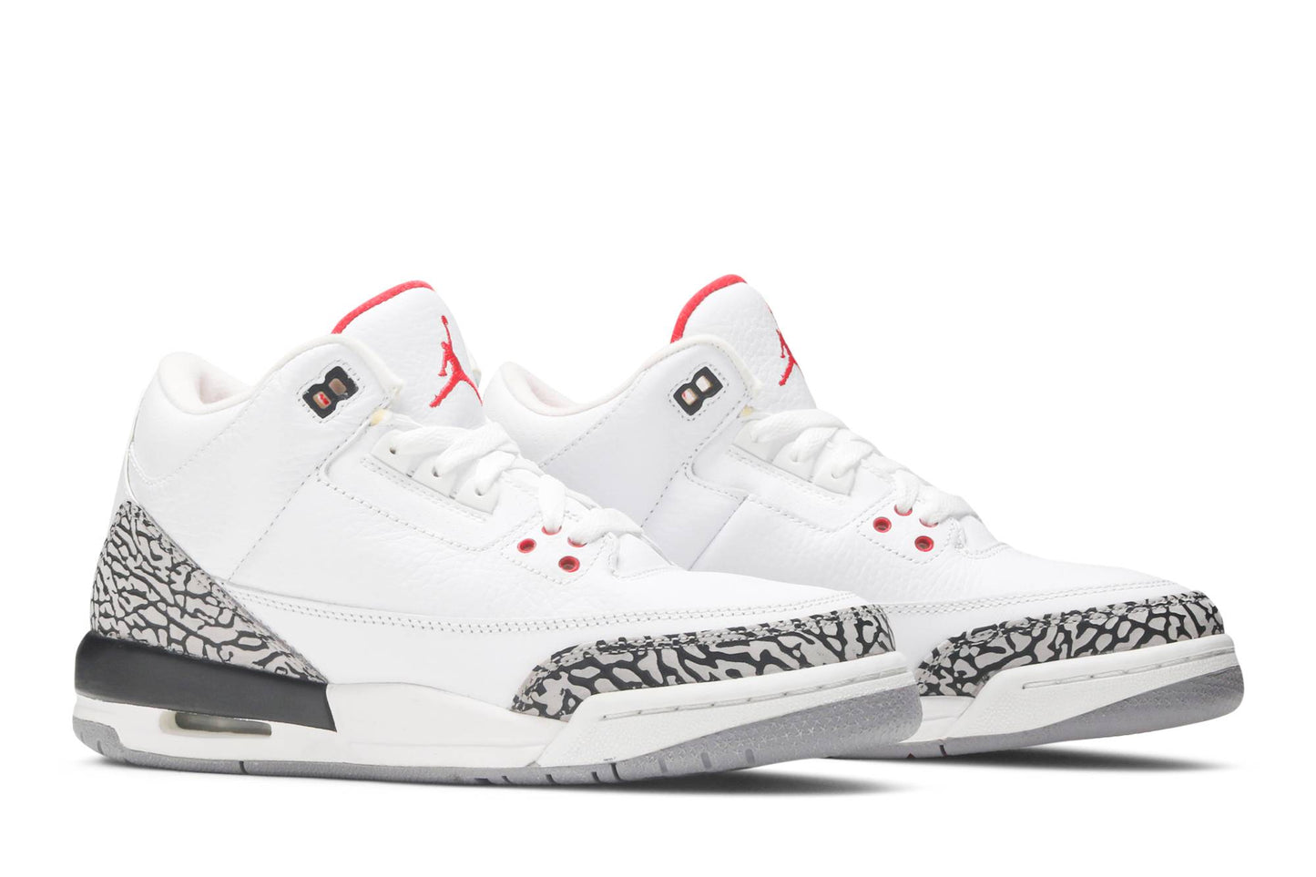 ( Grade School ) Air Jordan 3 Retro 2011 White Cement 398614-105