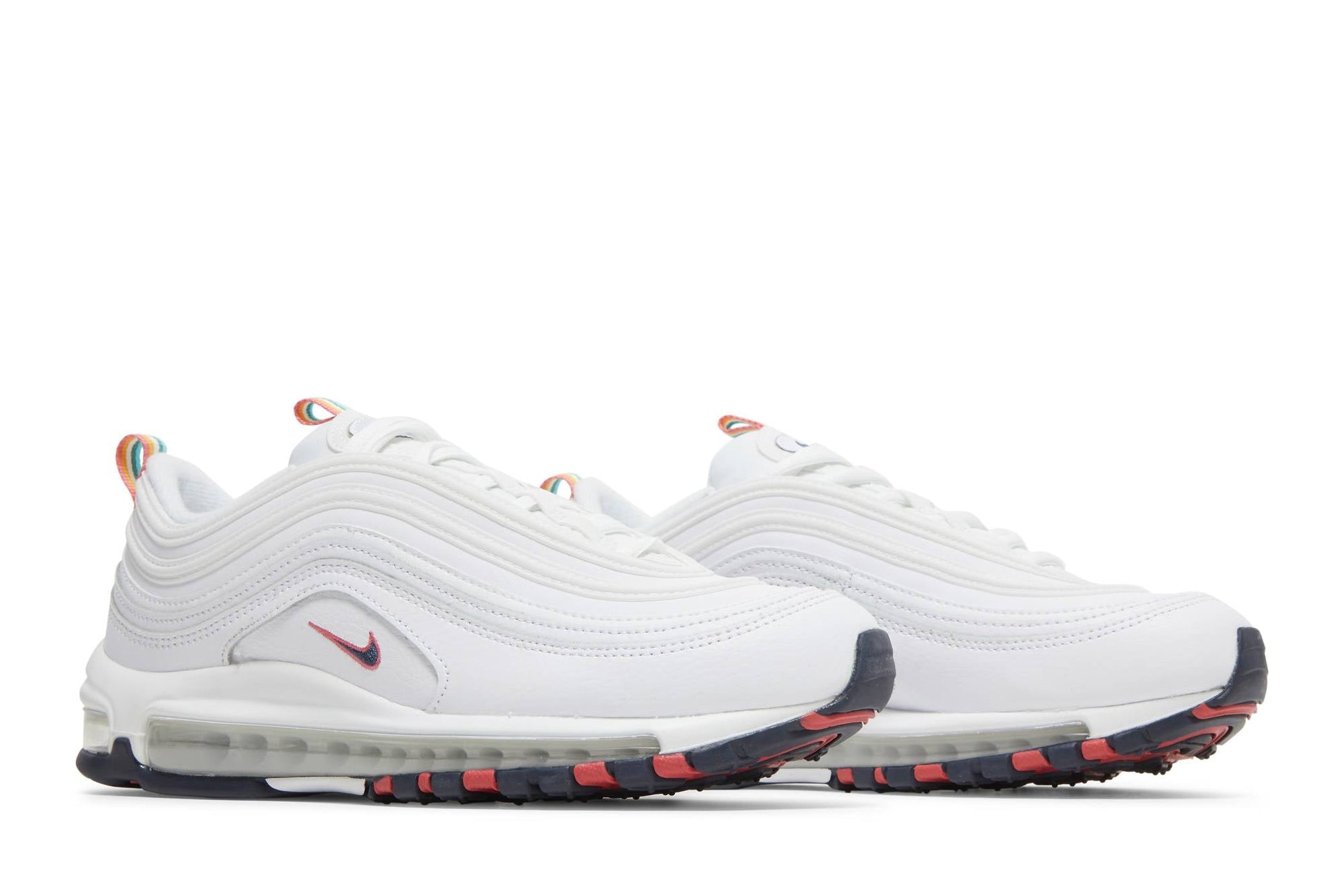 ( Women ) Nike Air Max 97 White Multi Color Pull Tabs DH1592-100