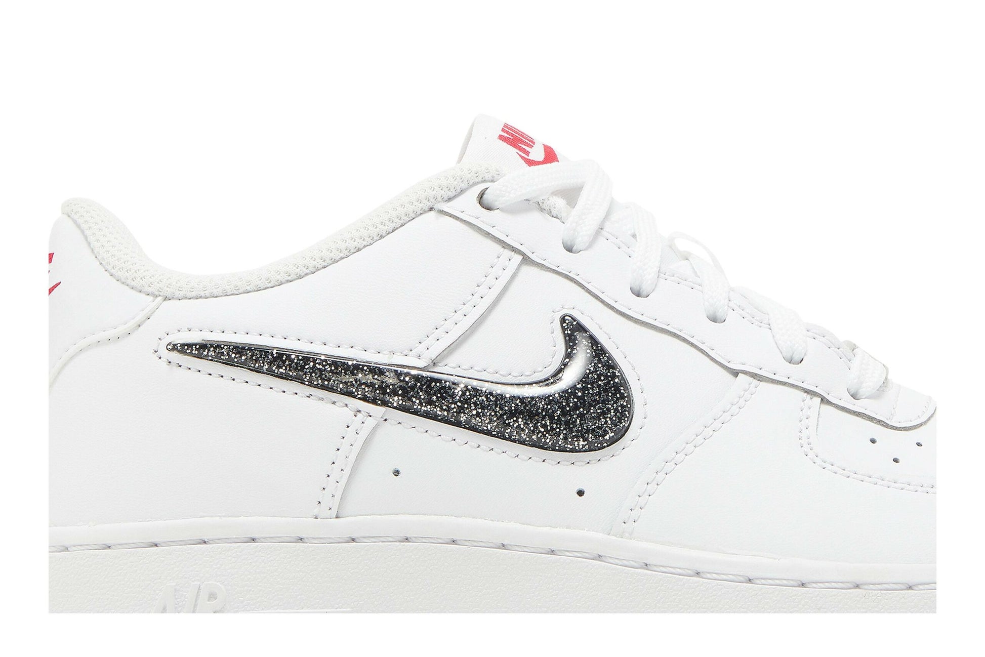 ( Grade School ) Nike Air Force 1 Low LV8 'White Metallic Silver' DC9651-100