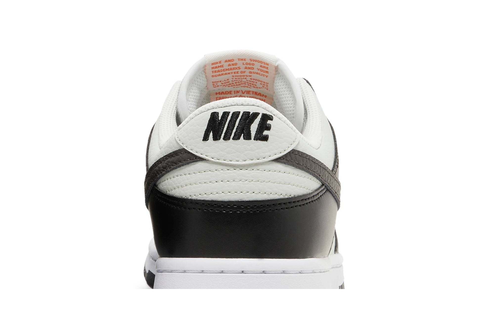 Nike Dunk Low 'Grey Black Orange Mini Swoosh' FN7808-001