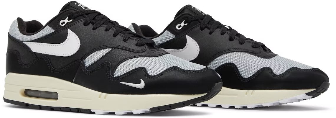 Patta X Nike Air Max 1 Black White ( With Bracelet )