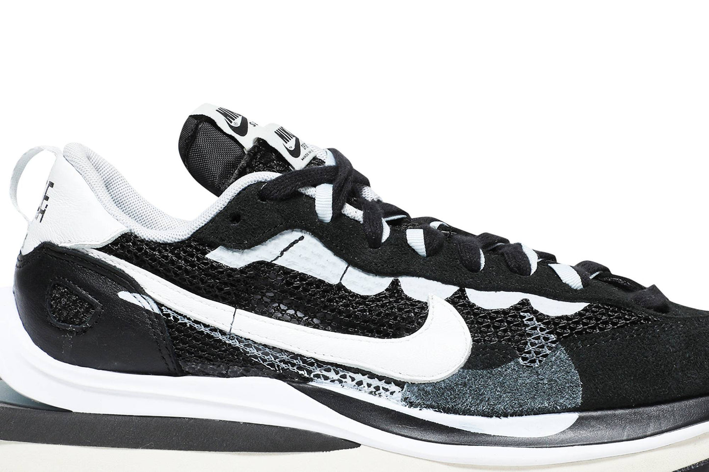 Sacai X Nike VaporWaffle Black White CV1363-001