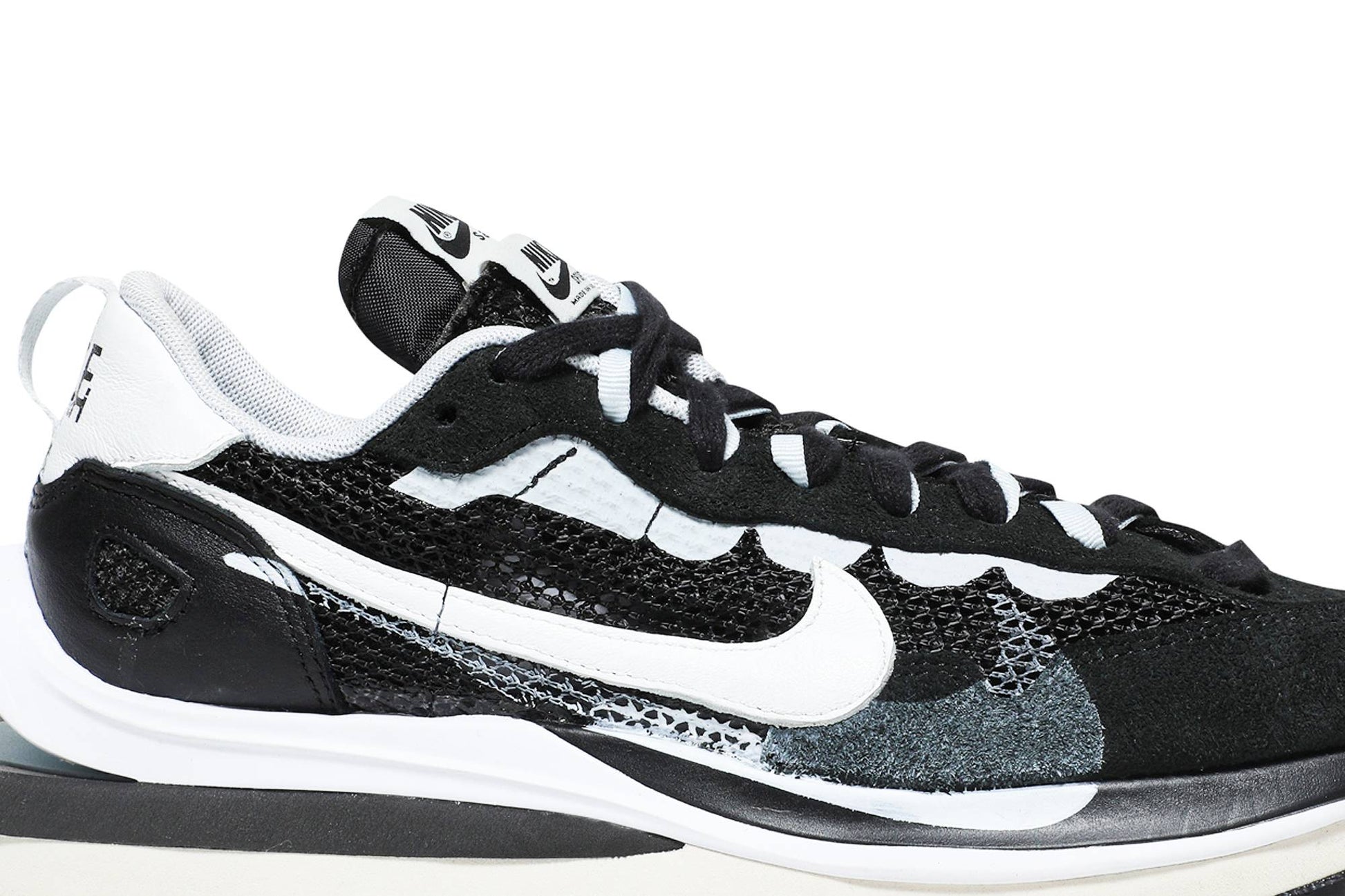 Sacai X Nike VaporWaffle Black White CV1363-001
