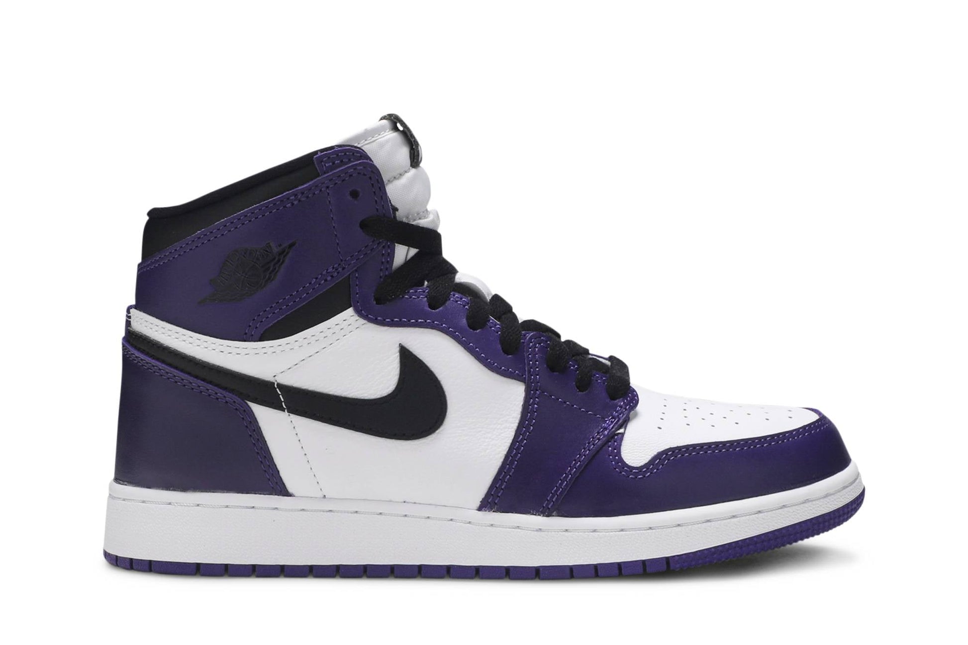 ( Grade School ) Air Jordan 1 Retro High OG 'Court Purple 2.0' 575441-500