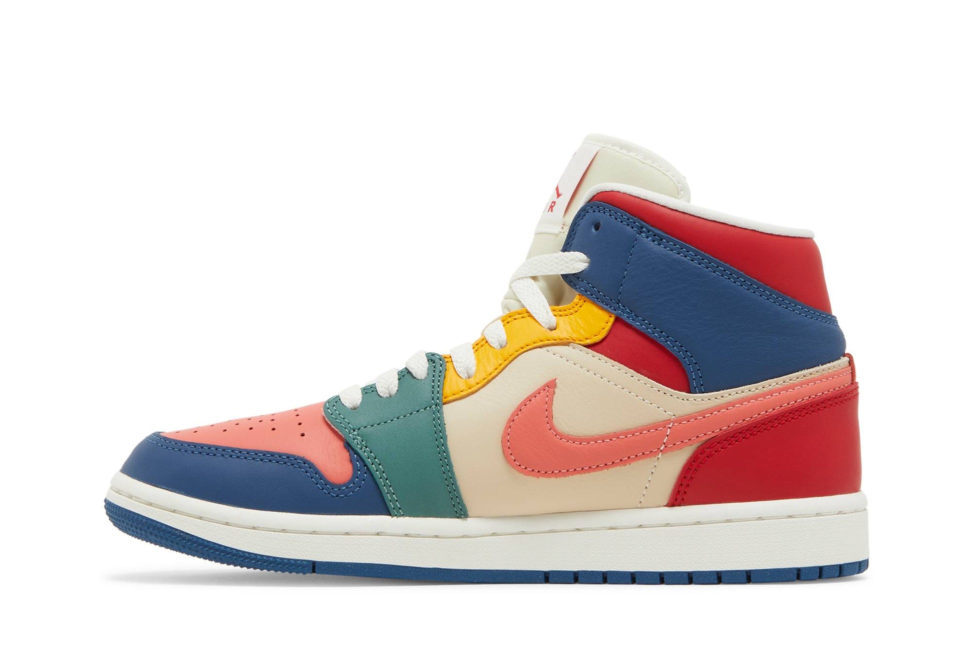 ( Women ) Air Jordan 1 Mid 'Multi-Color' DN3738-400