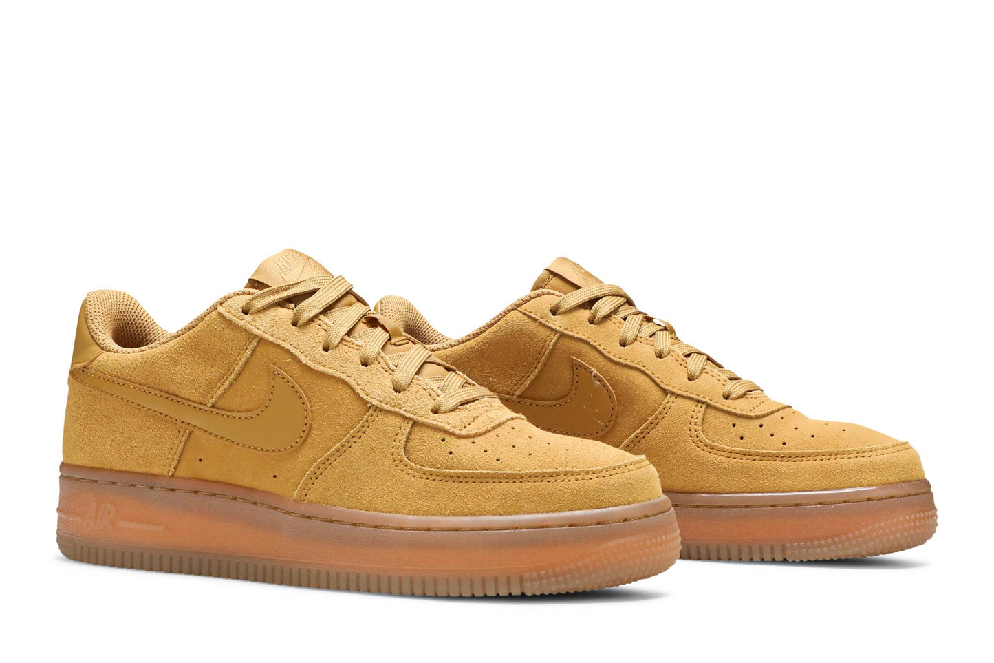 ( Grade School ) Nike Air Force 1 Low 'Wheat ( 2019 ) ' BQ5485-700