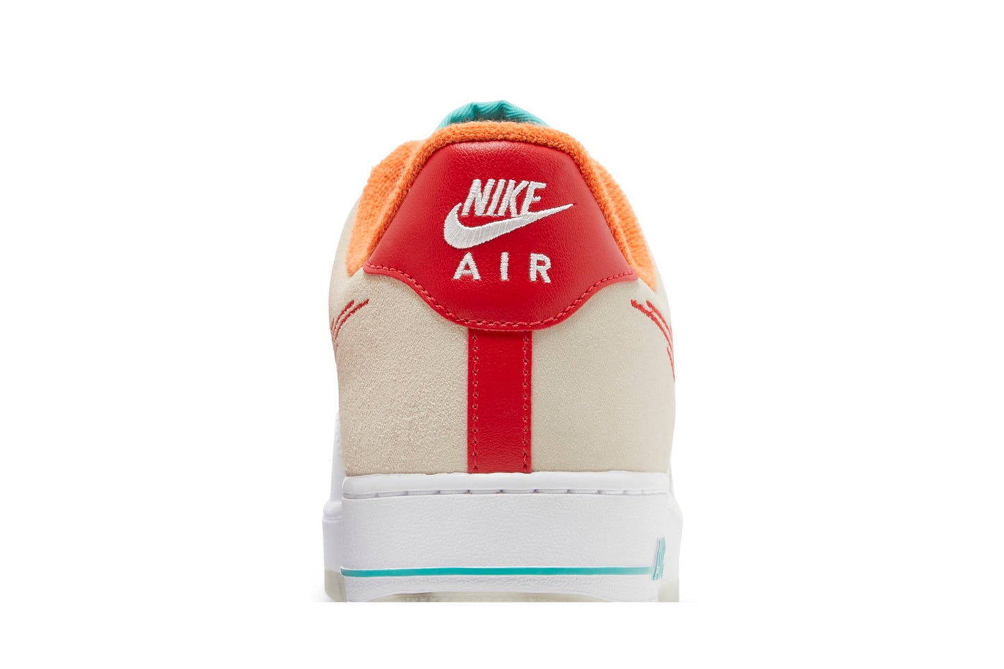 Nike Air Force 1 Low 'Just Do It White Red Teal' FD4205-161
