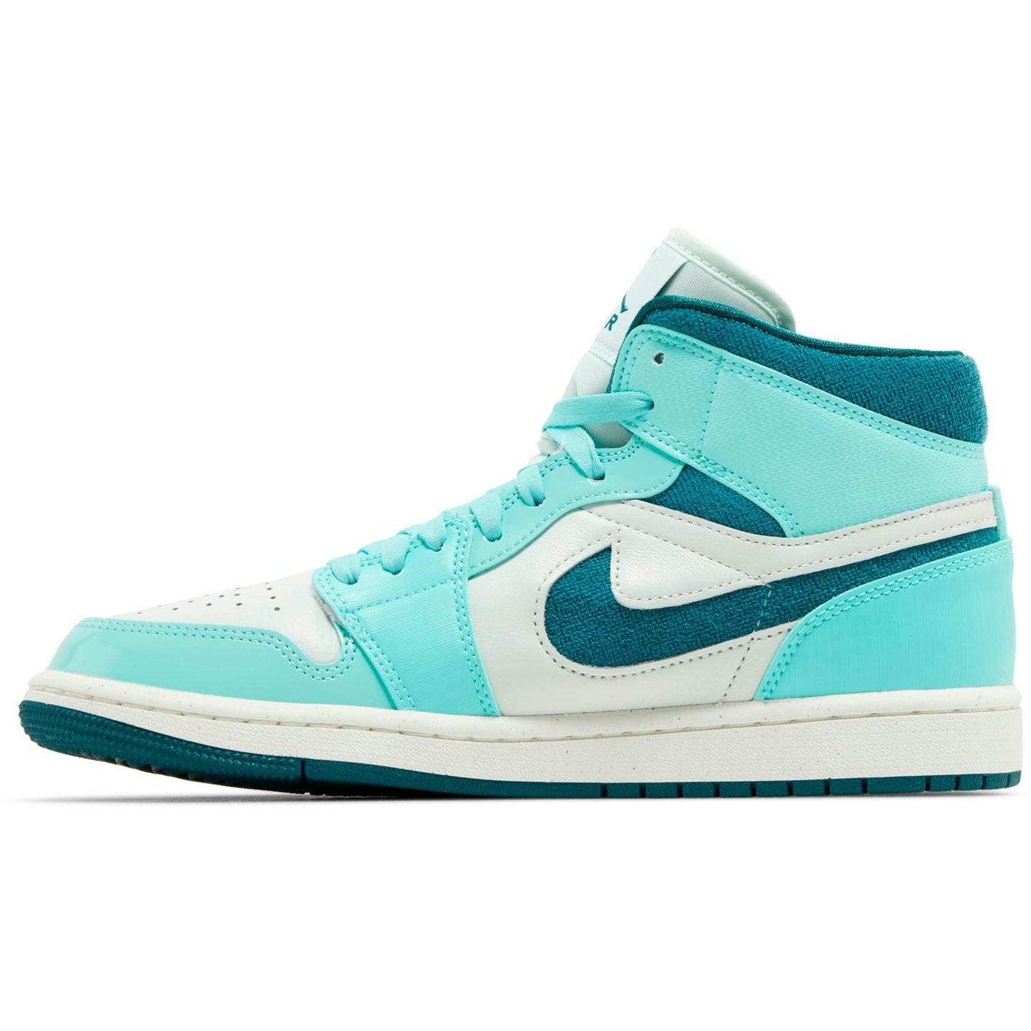 ( Women ) Air Jordan 1 Mid 'Bleached Turquoise' DZ3745-300