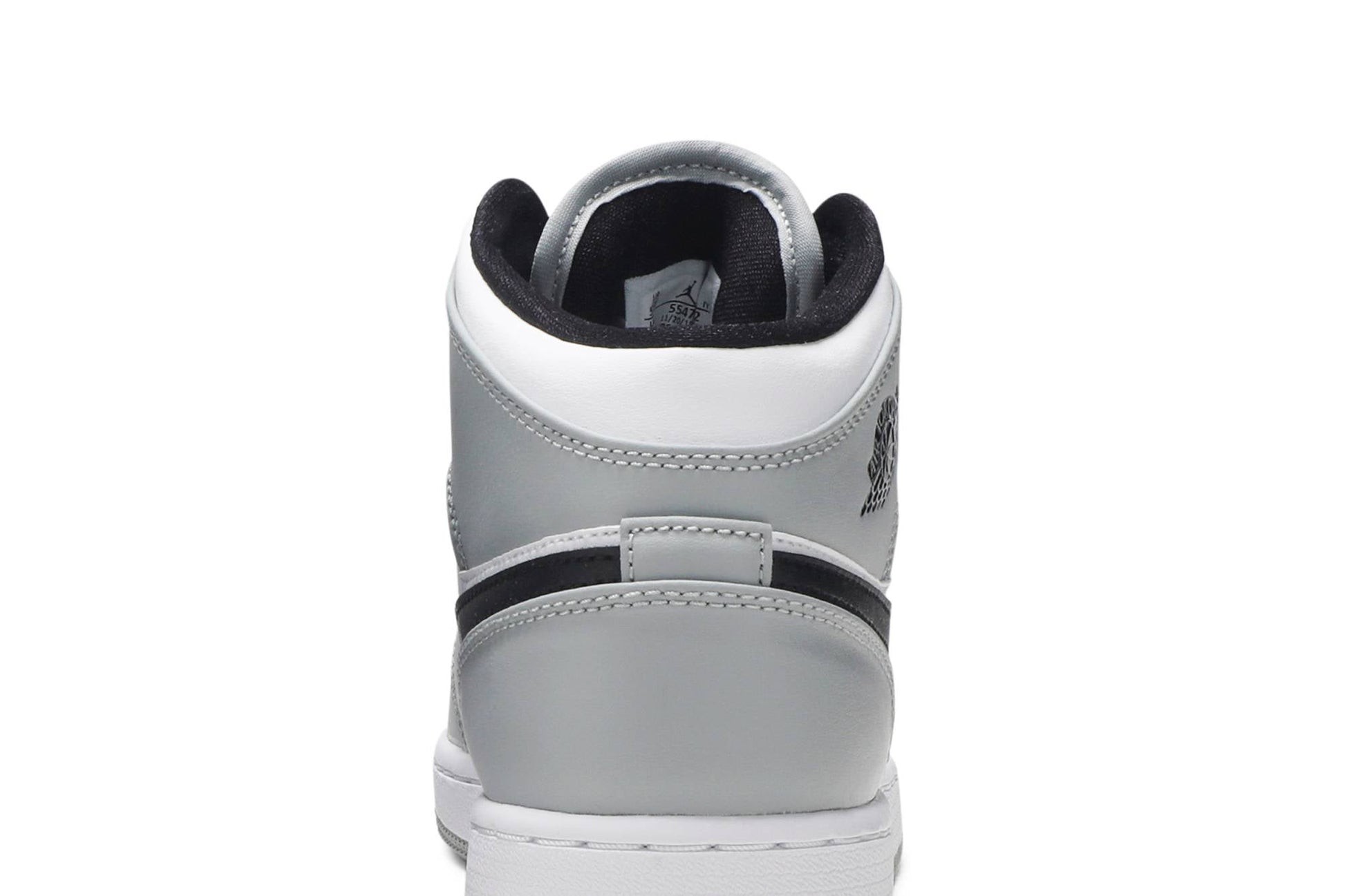 ( Grade School ) Air Jordan 1 Mid 'Light Smoke Grey' 554725-092