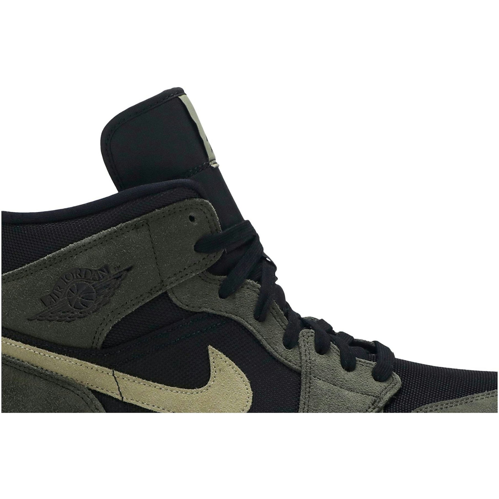 ( Women ) Air Jordan 1 Mid 'Olive' BQ6472-030