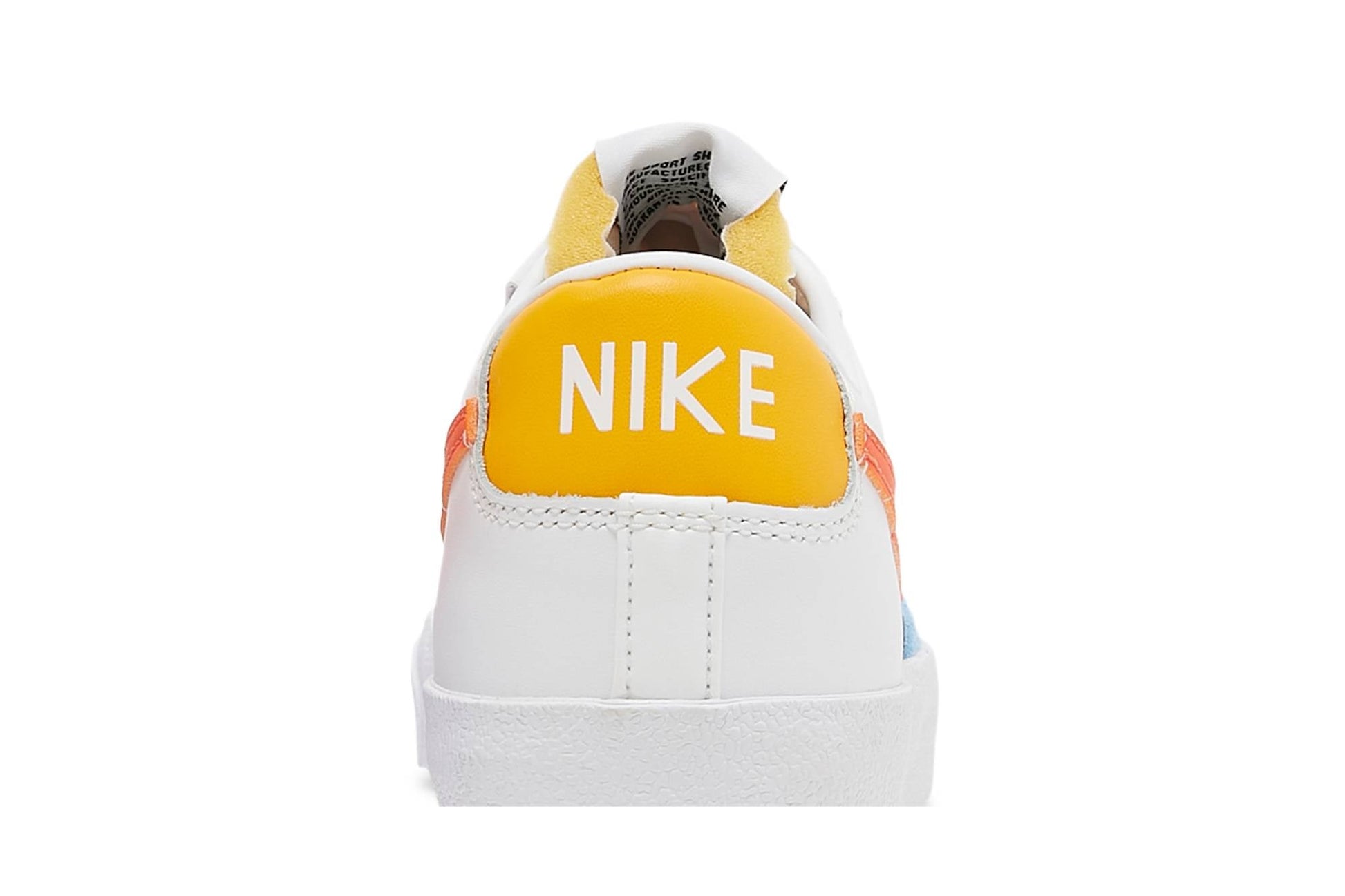 ( Women ) Nike Blazer Low '77 'White Orange' DC4769-105