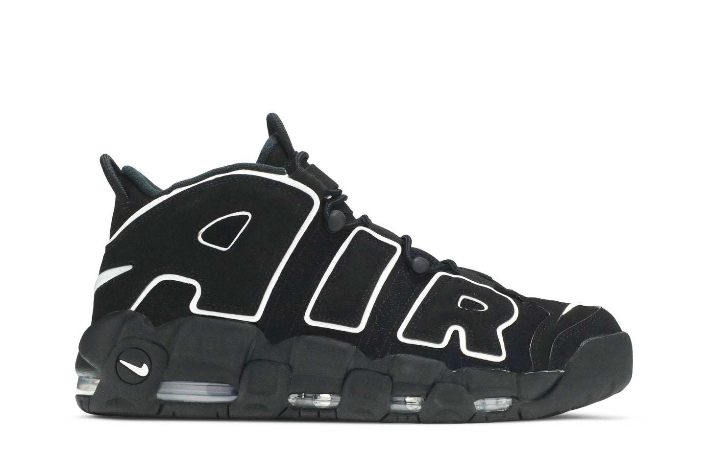 Nike Air More Uptempo 'Black White' 2016/2020 [also Worn By BTS J-Hope] 414962-002
