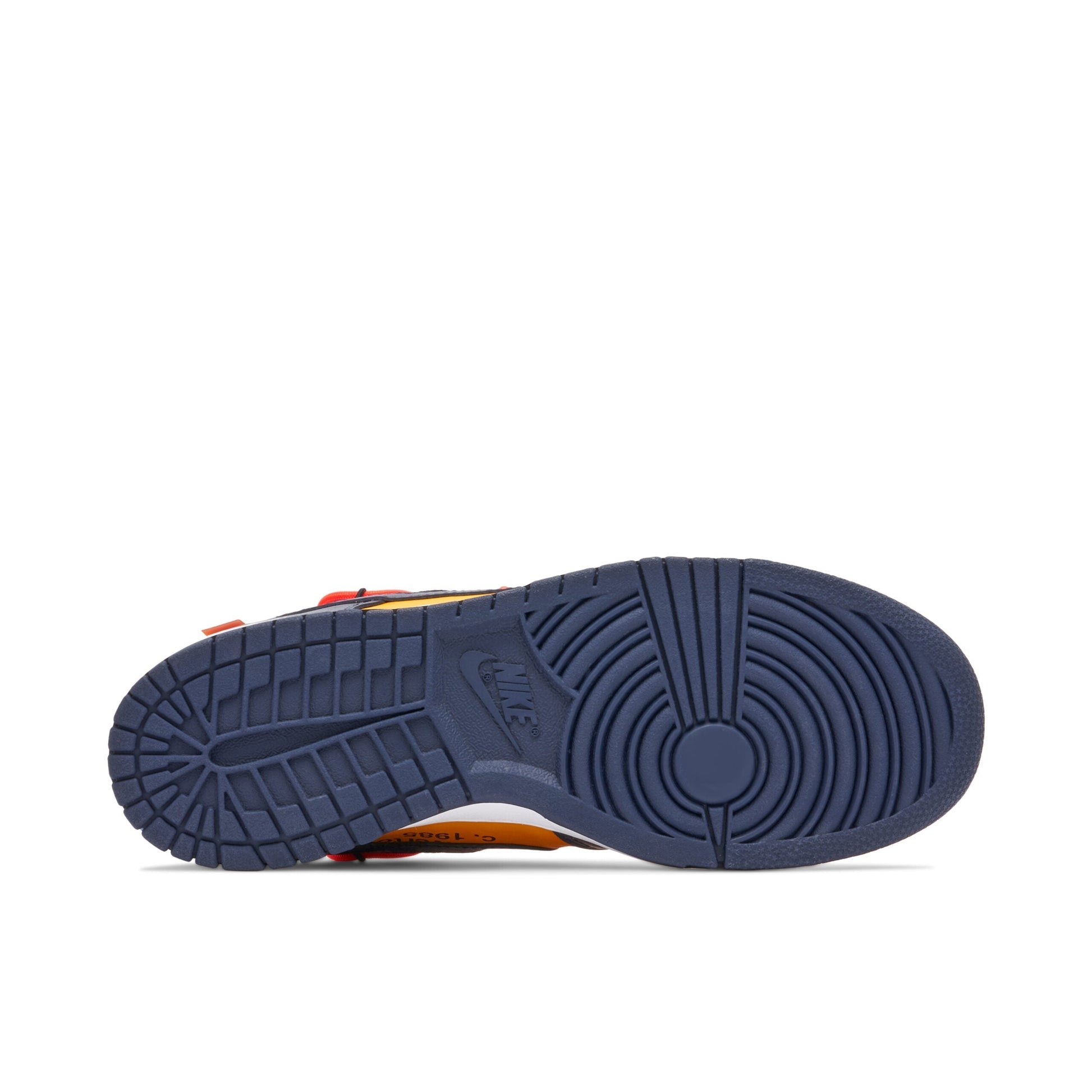 Off-White X Nike SB Dunk Low University Gold