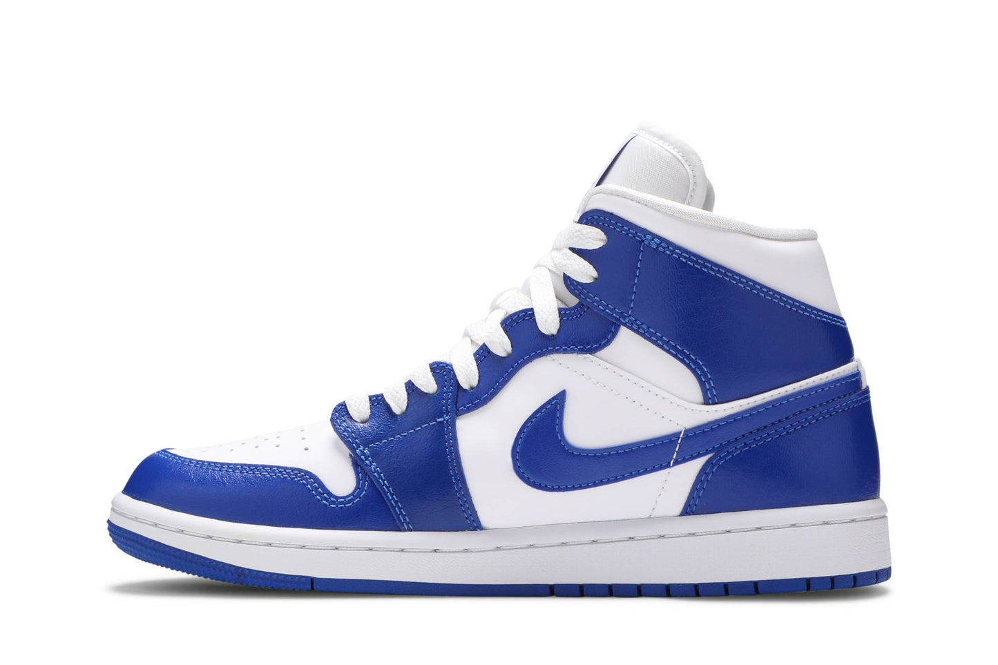( Women ) Air Jordan 1 Mid 'Kentucky Blue' BQ6472-104