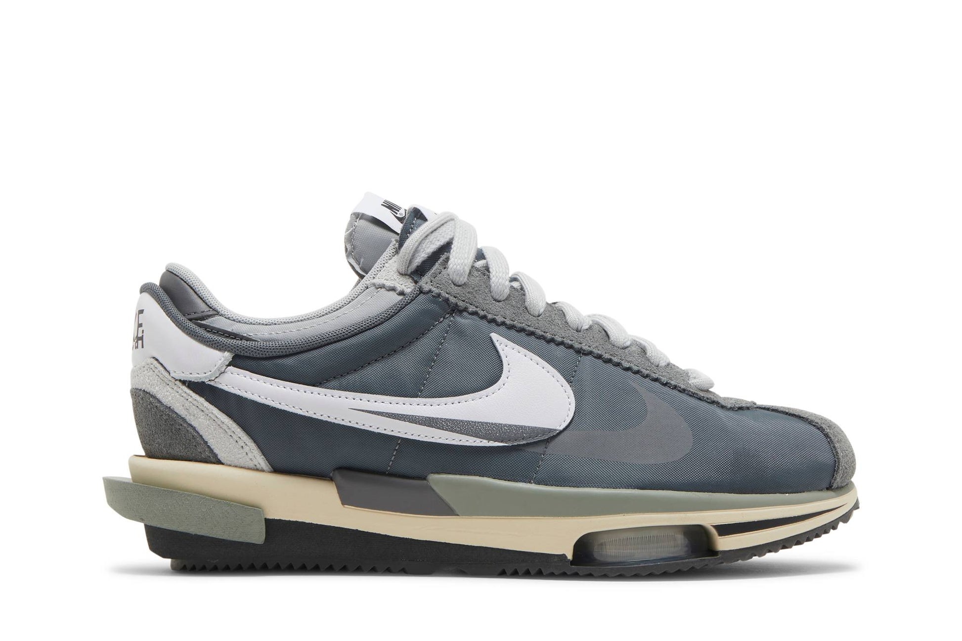 Sacai X Nike Cortez 4.0 'Grey' DQ0581-001