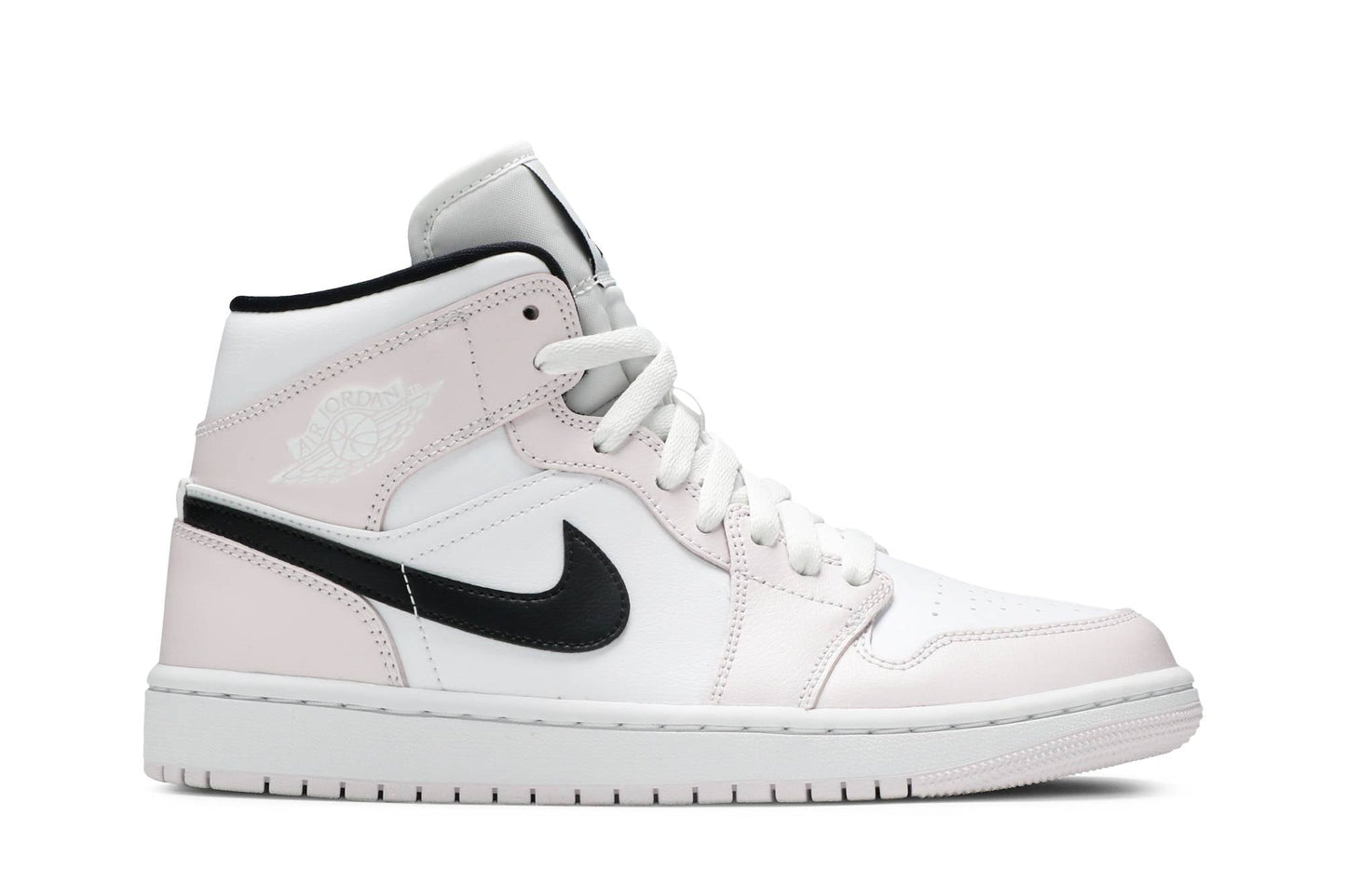 ( Women ) Air Jordan 1 Mid Barely Rose BQ6472-500