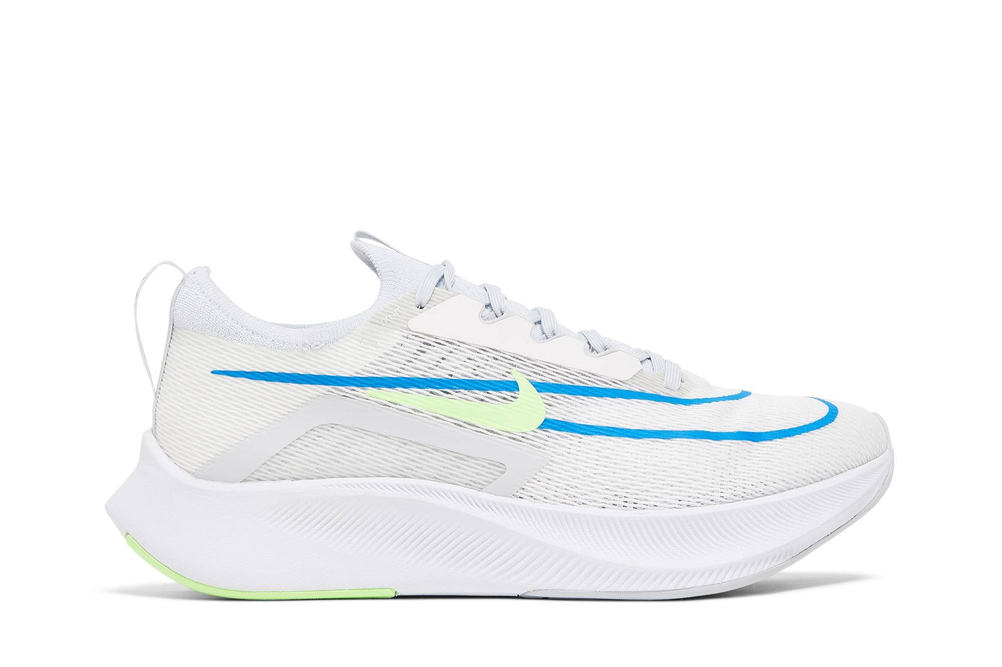 Nike Zoom Fly 4 'White Imperial Blue Lime Glow' CT2392-100