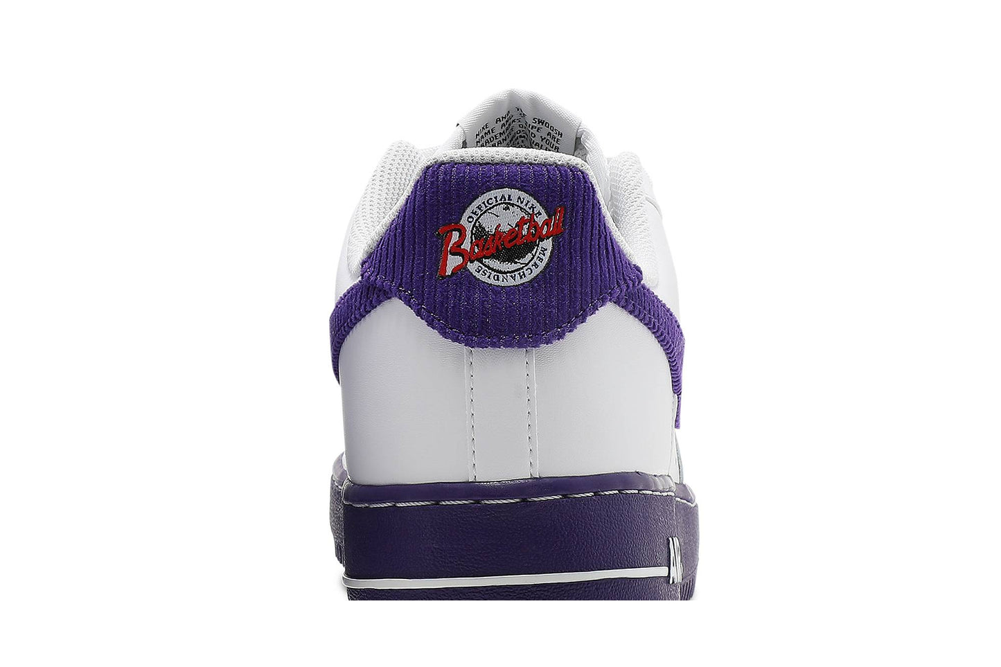 Nike Air Force 1 07 LV8 EMB White Court Purple DB0264-100