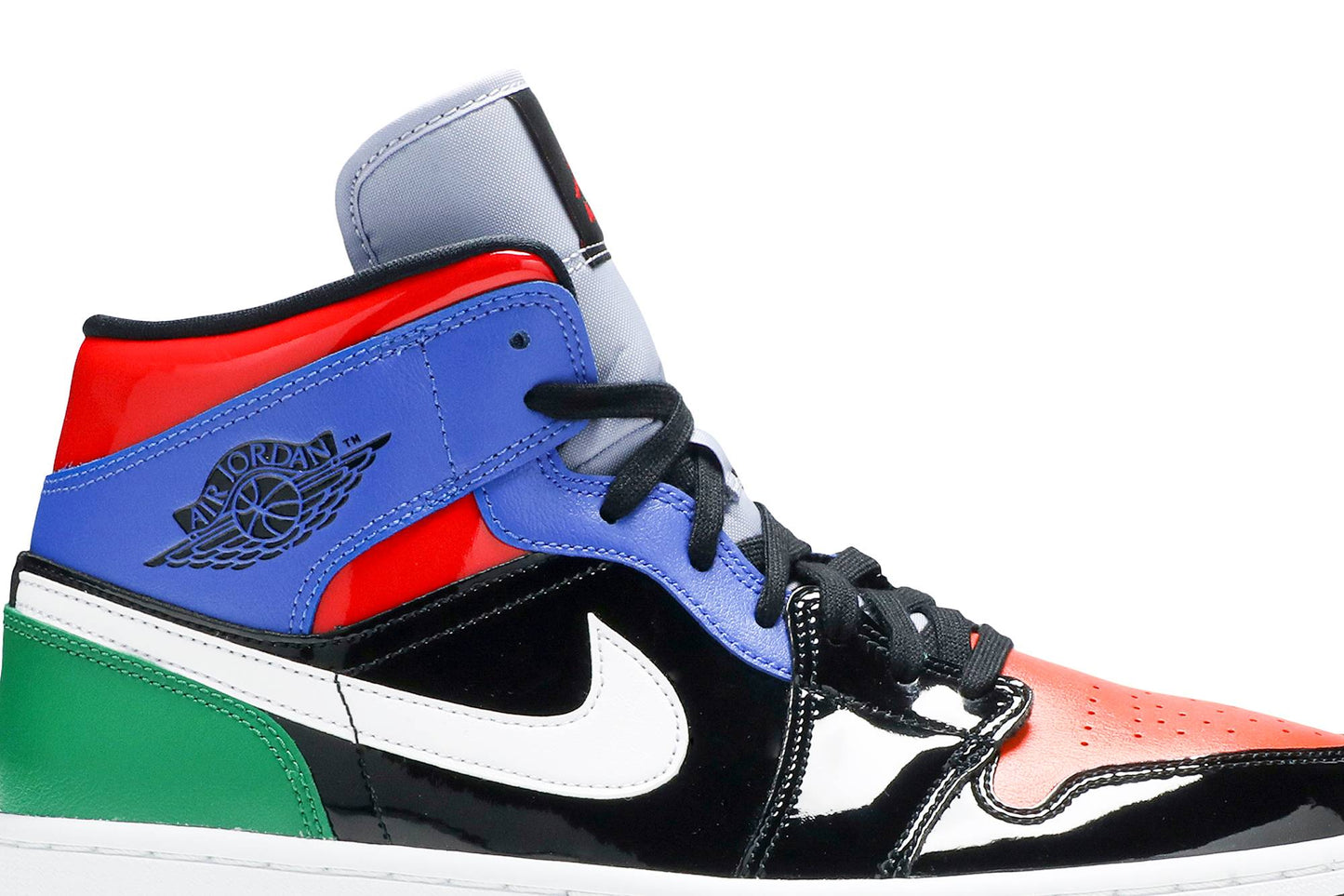 ( Women ) Air Jordan 1 Mid SE 'Multi Patent' CV5276-001