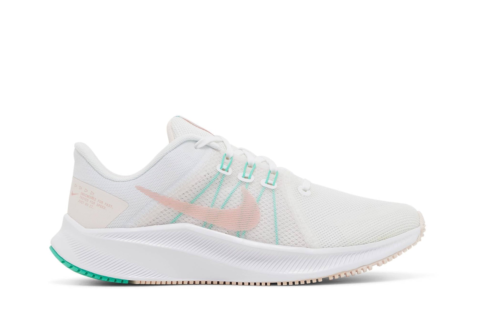 ( Women ) Nike Quest 4 'White Pink' DA1106-105