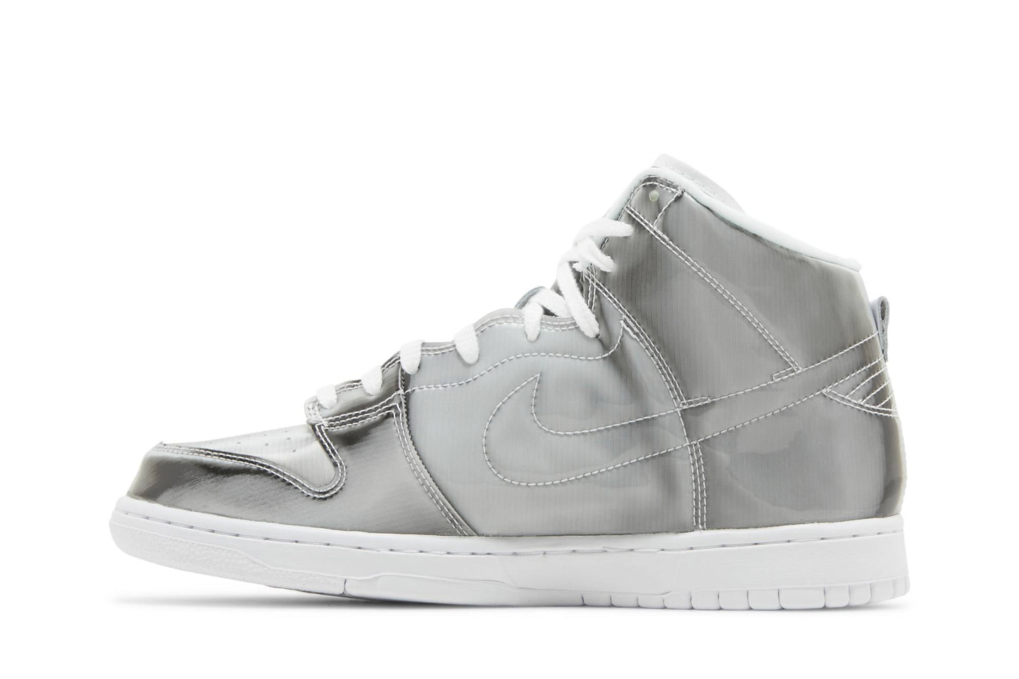 CLOT X Nike Dunk High 'Silver Metallic' DH4444-900