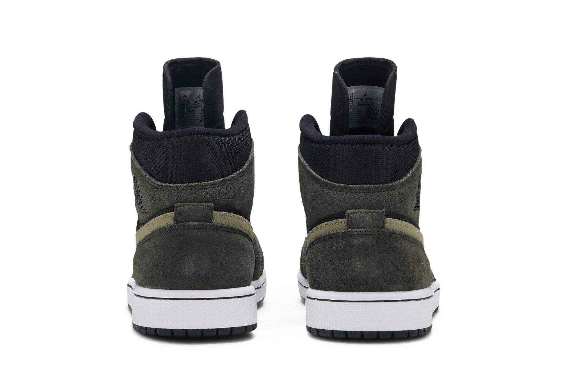 ( Women ) Air Jordan 1 Mid 'Olive' BQ6472-030