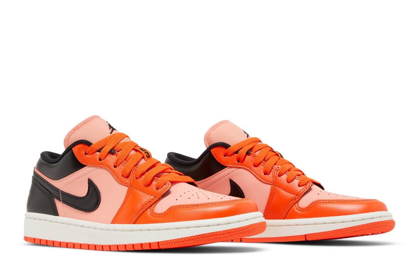 ( Women ) Air Jordan 1 Low S/E Orange Black DM3379-600