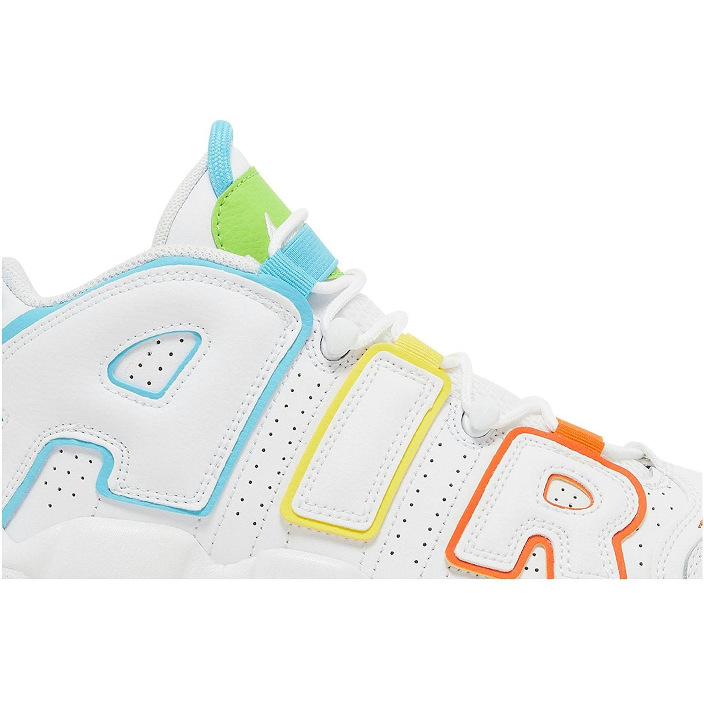 ( Grade School ) Nike Air More Uptempo White Rainbow FJ4624-100