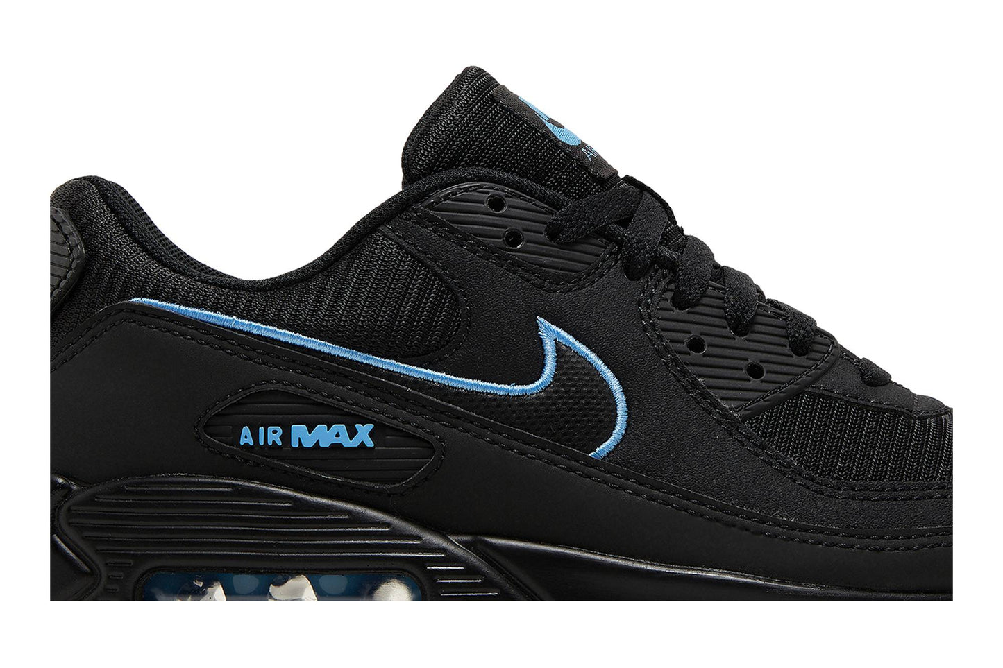 Nike Air Max 90 'Black University Blue' FJ4218-001