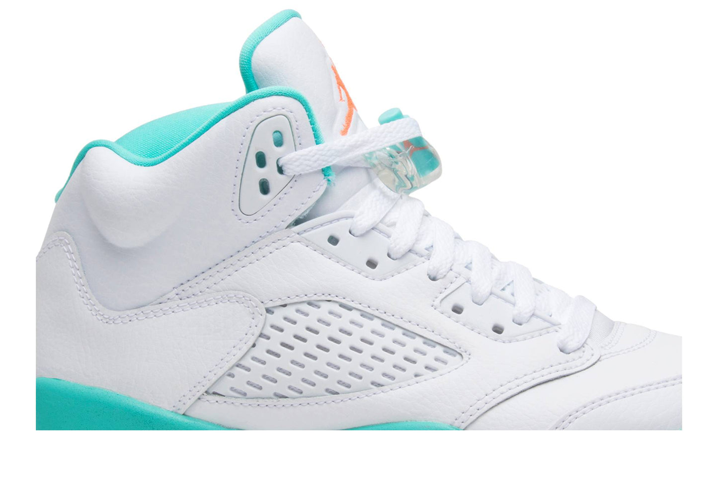 ( Grade School ) Air Jordan 5 Retro 'Light Aqua' 440892-100