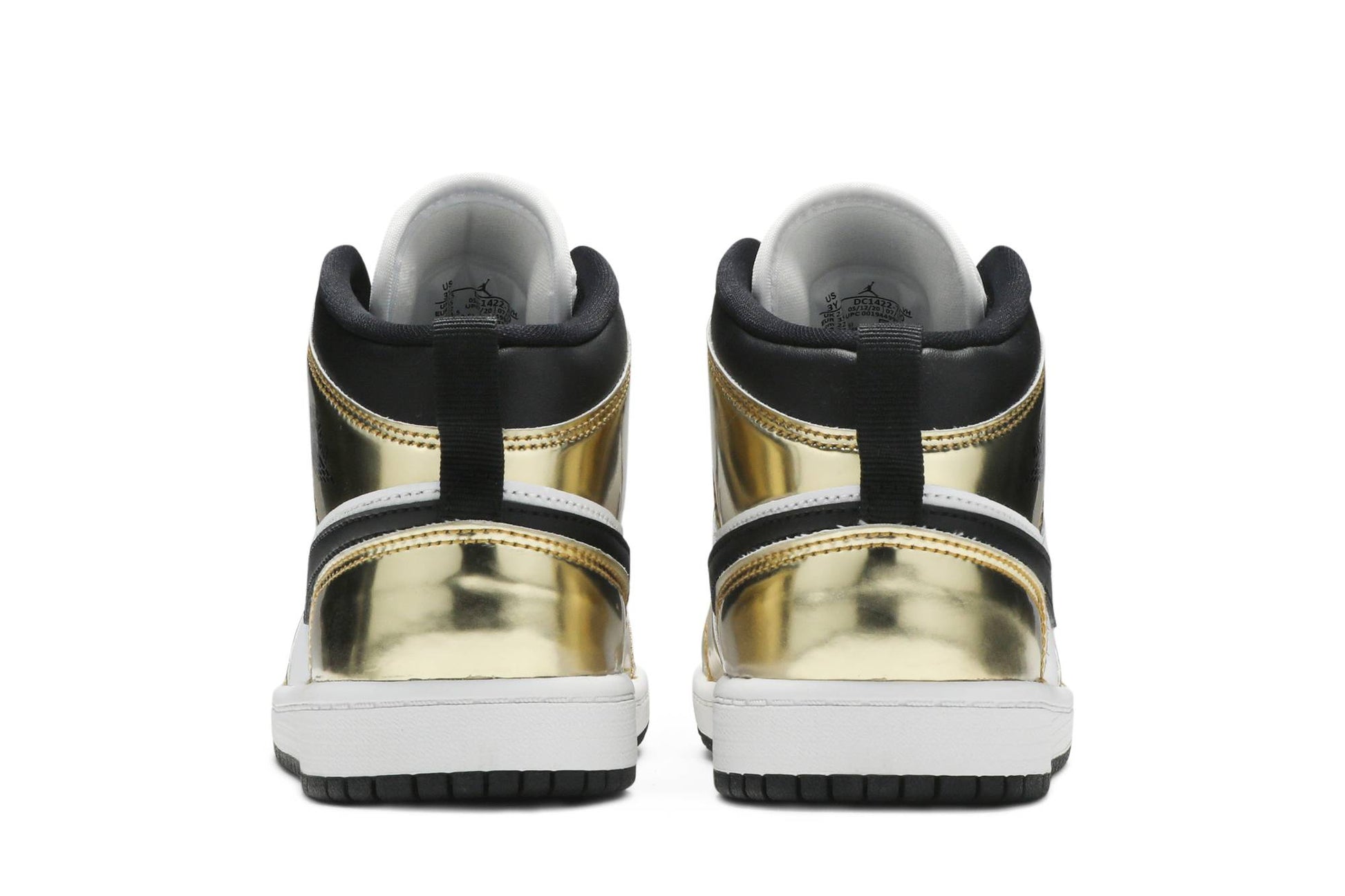 ( Grade School ) Air Jordan 1 Mid SE 'Metallic Gold' DC1420-700