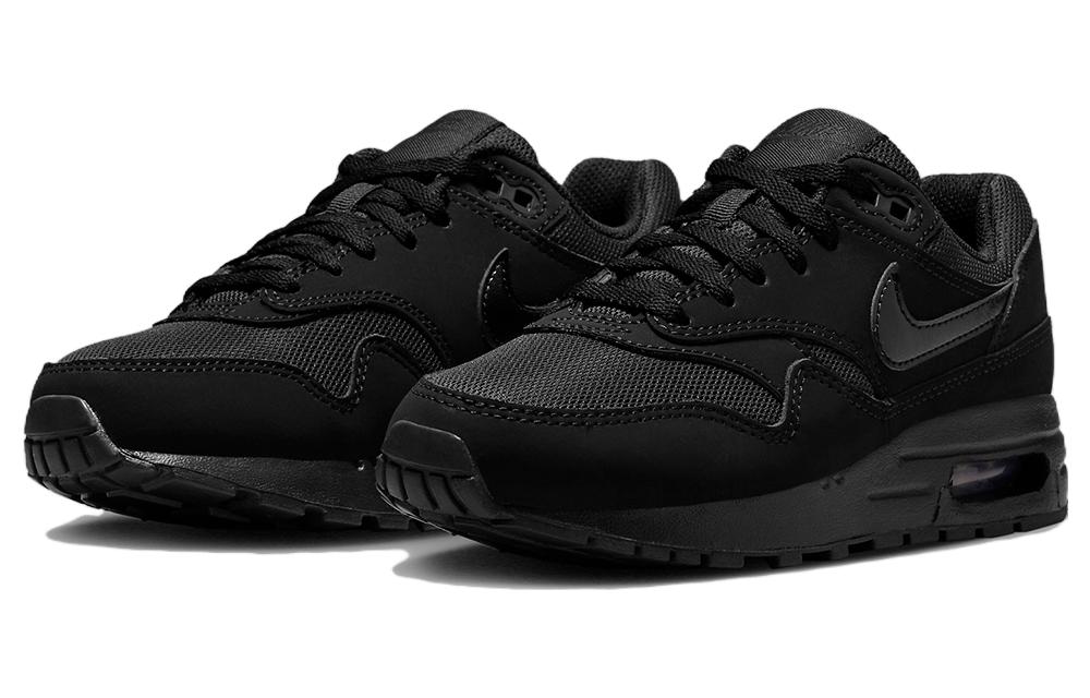 ( Preschool ) Nike Air Max 1 Triple Black DZ3307-001