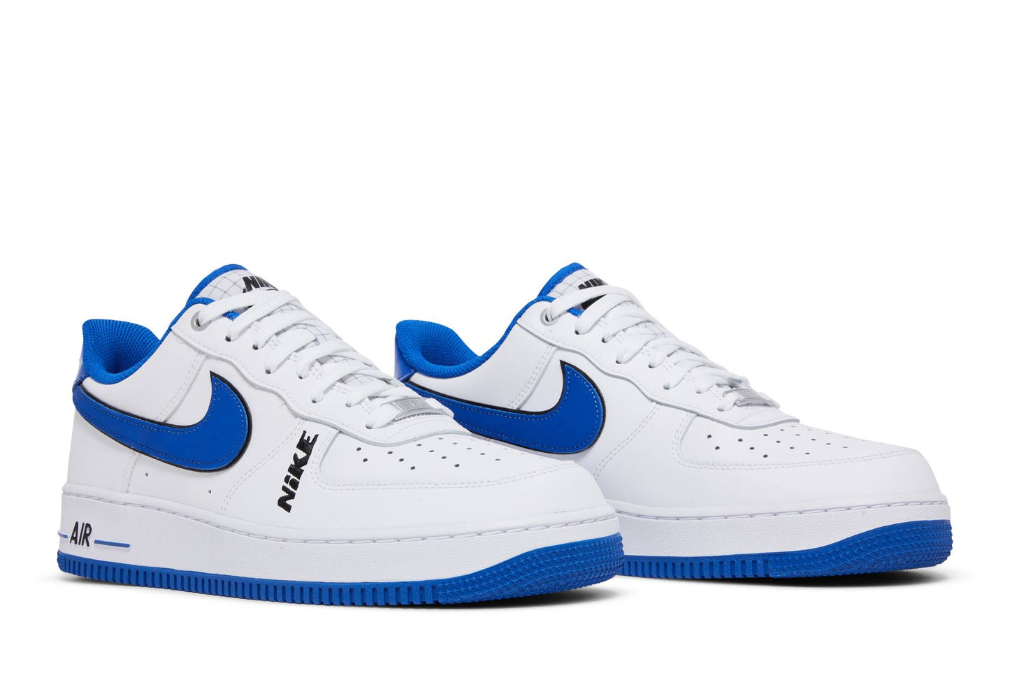 Nike Air Force 1 Low 07 LV8 Motocross White Royal Blue Black DC8873-100
