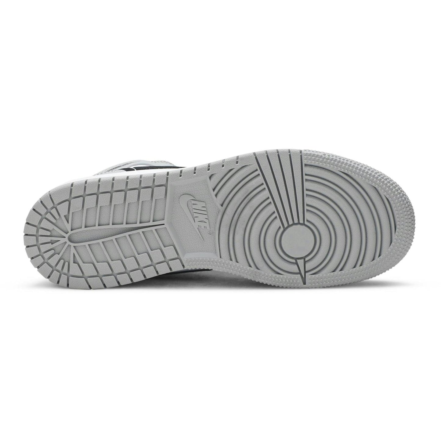 ( Grade School ) Air Jordan 1 Mid 'Light Smoke Grey' 554725-092