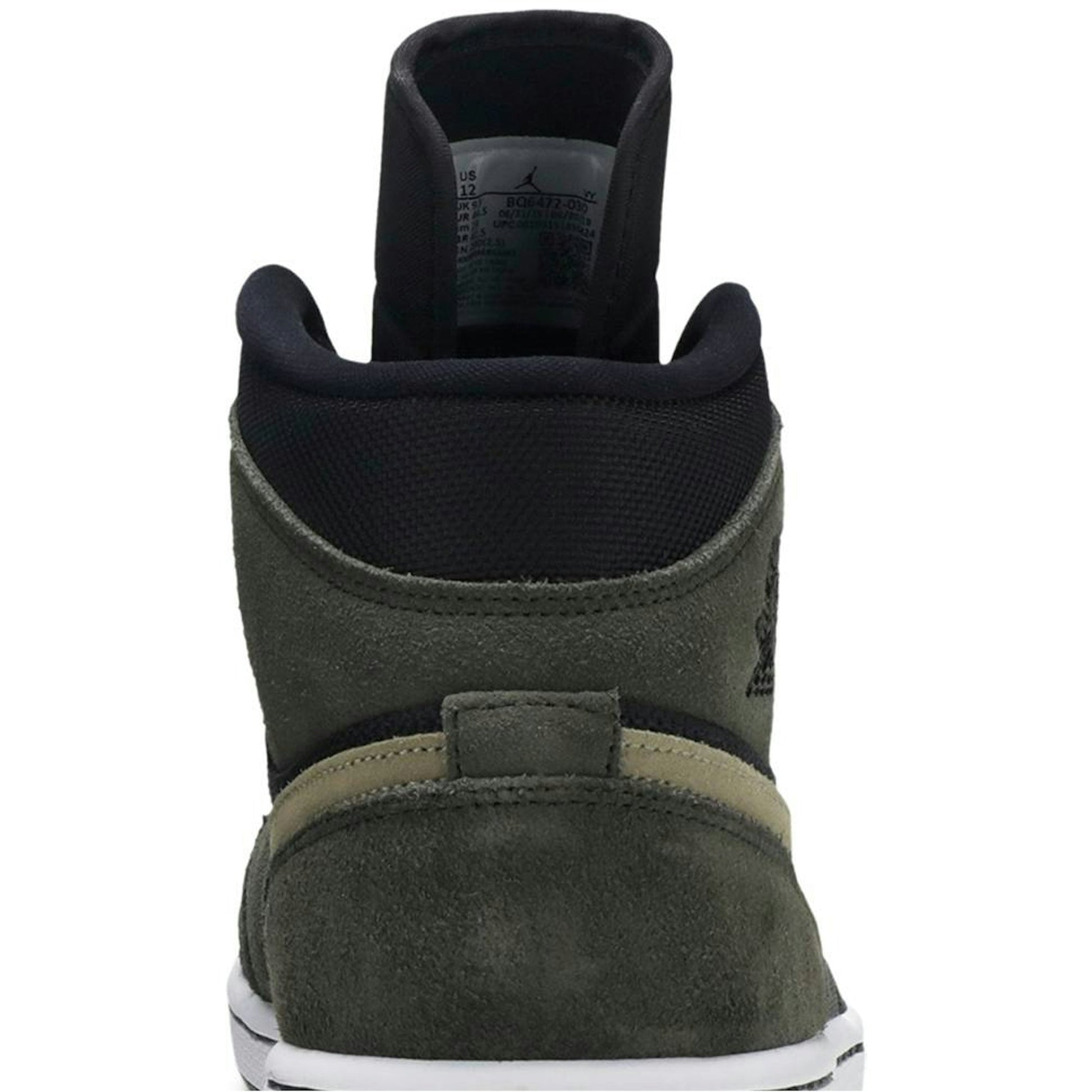 ( Women ) Air Jordan 1 Mid 'Olive' BQ6472-030