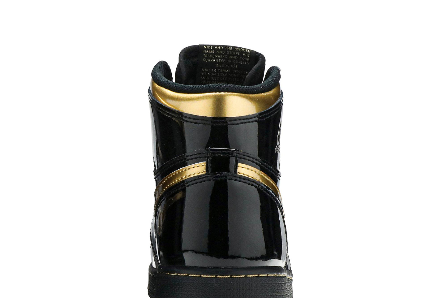 ( Grade School ) Air Jordan 1 Retro High OG 'Black Metallic Gold' 575441-032