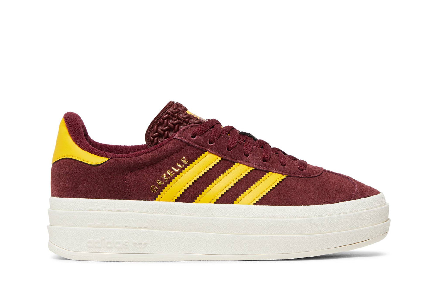 ( Women ) Adidas Gazelle Bold 'Shadow Red Gold' IF5195