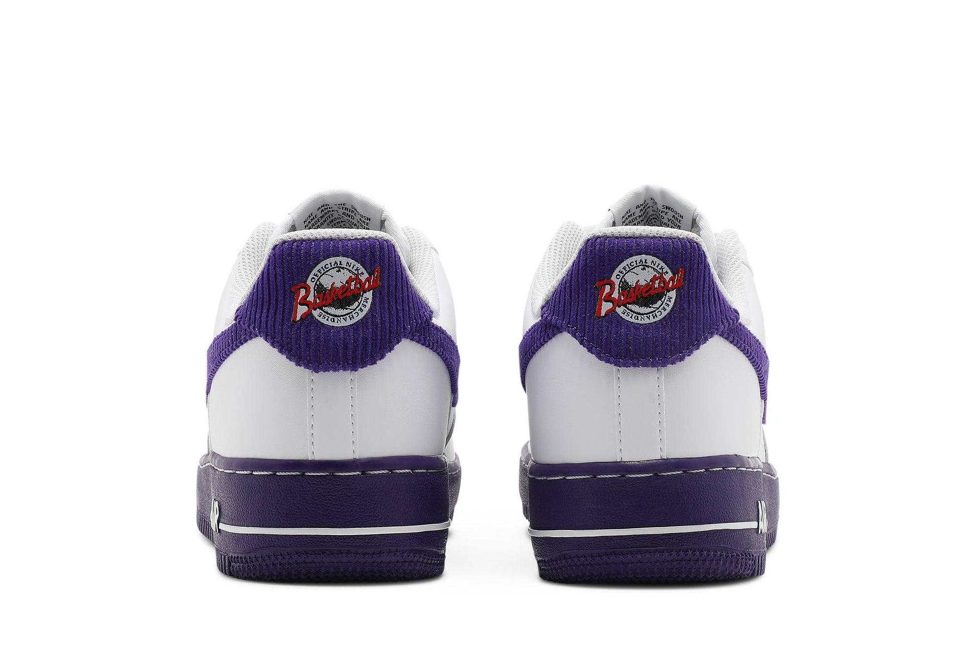 Nike Air Force 1 07 LV8 EMB White Court Purple DB0264-100