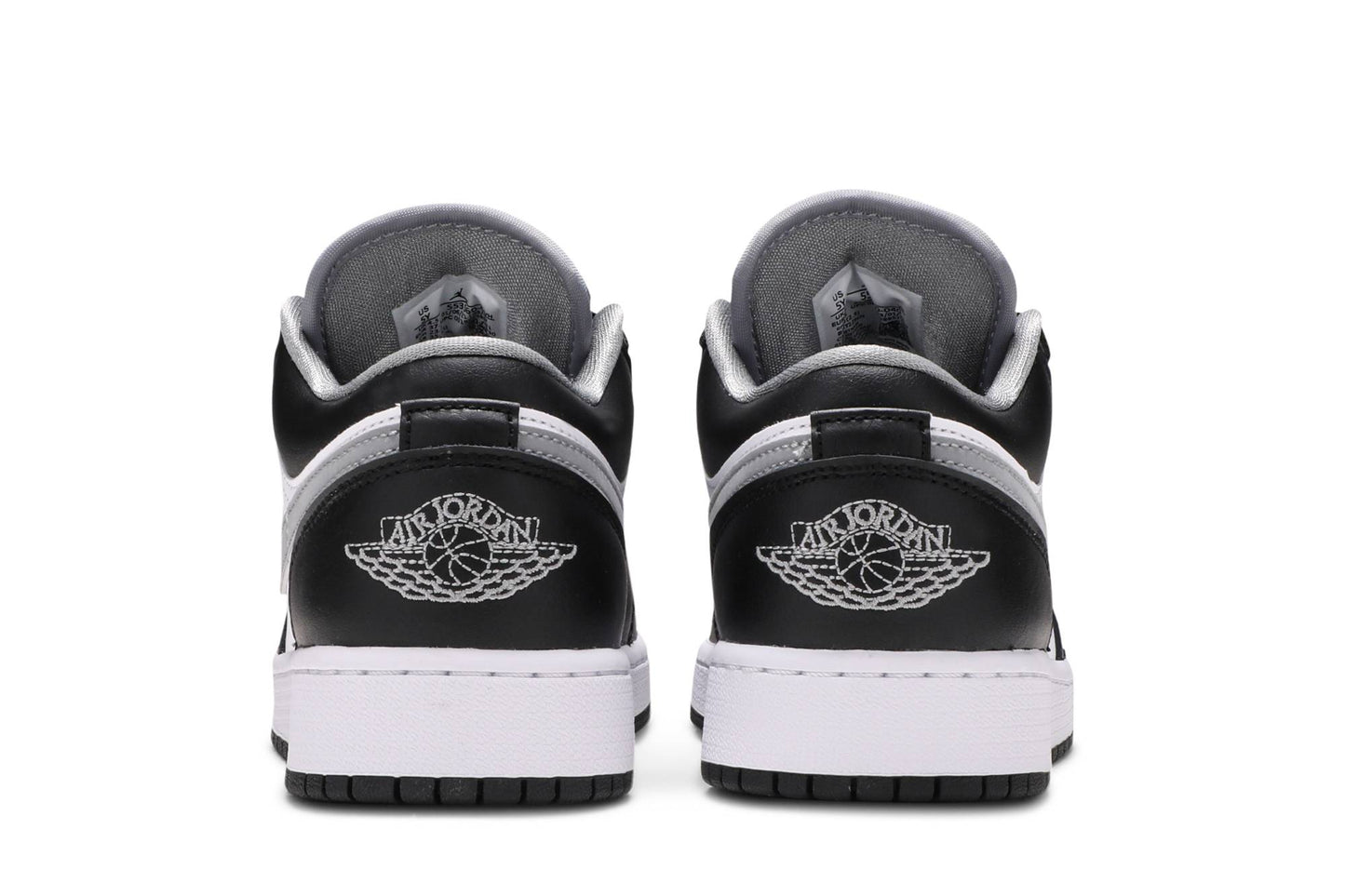 ( Grade School ) Air Jordan 1 Low Black Medium Grey 553560-040