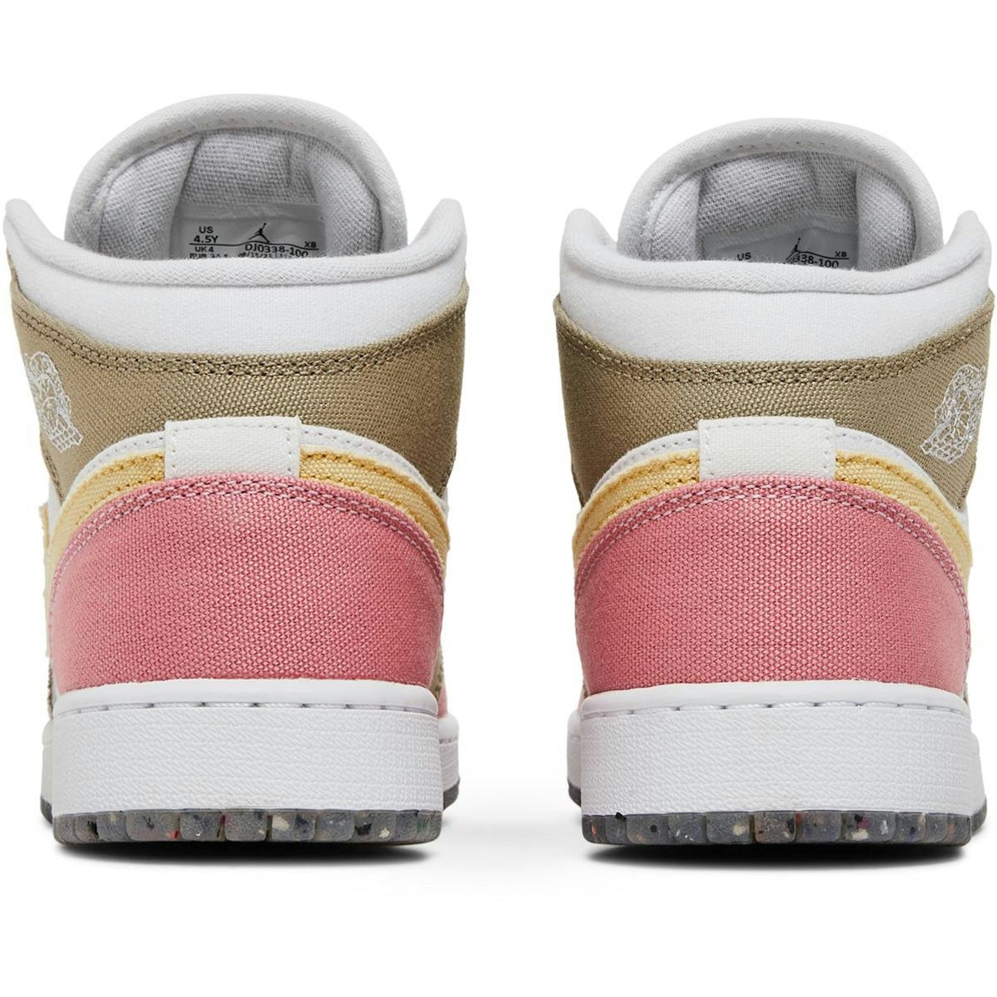 ( Grade School ) Air Jordan 1 Mid 'Pastel Grind' DJ0338-100