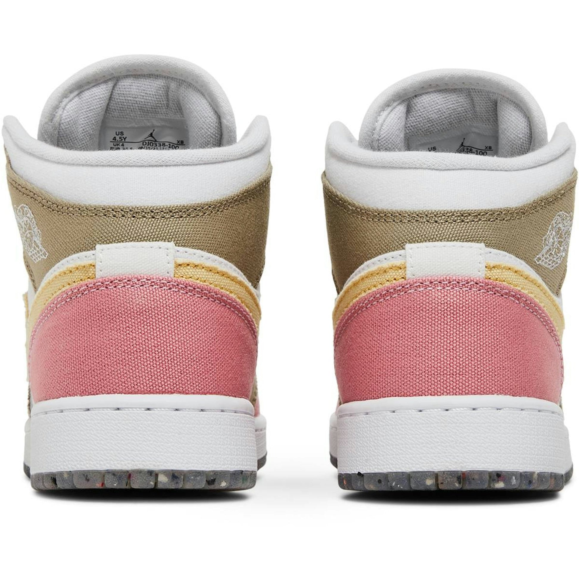 ( Grade School ) Air Jordan 1 Mid 'Pastel Grind' DJ0338-100