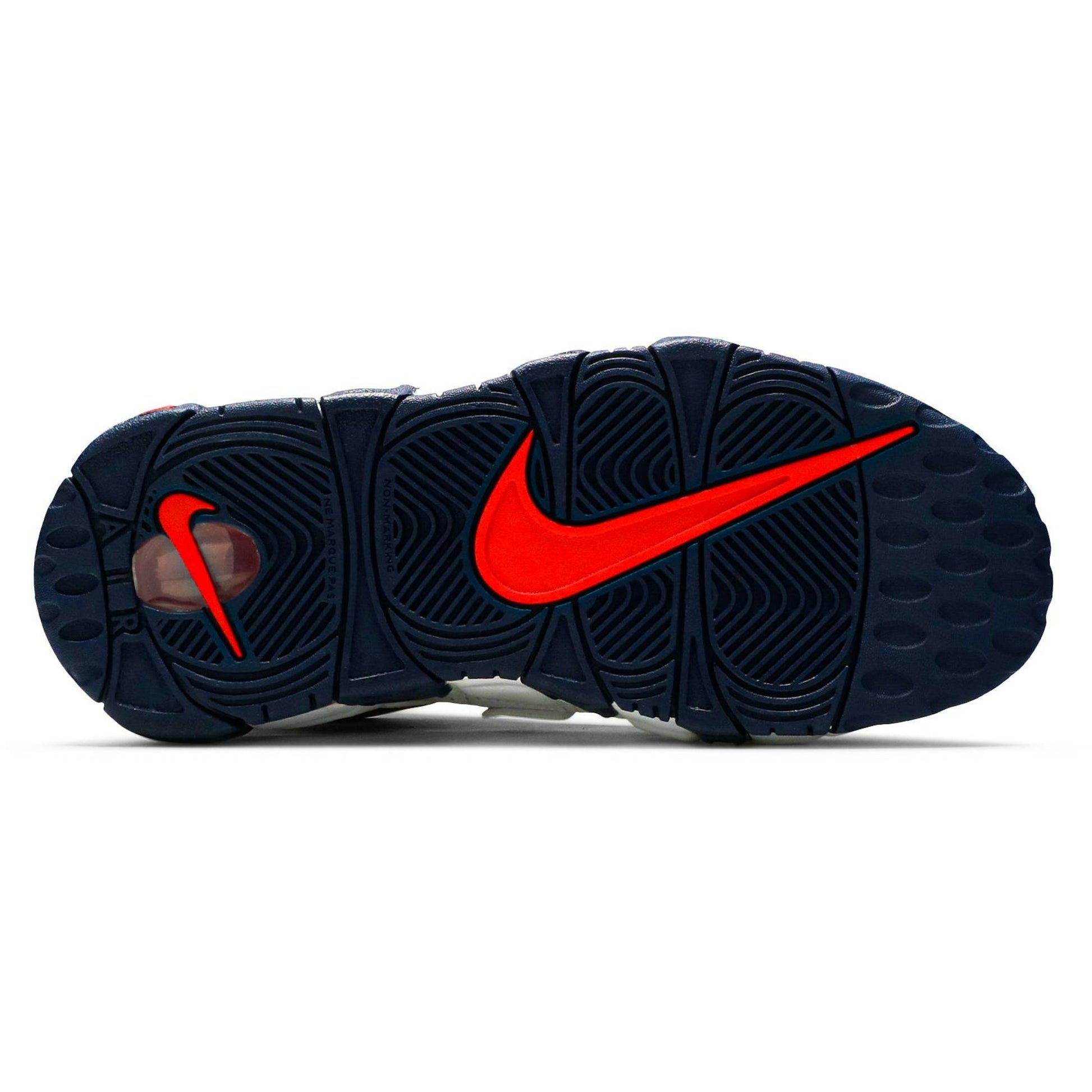 ( Grade School ) Nike Air More Uptempo 'White Blue Red Camo' CZ7885-100