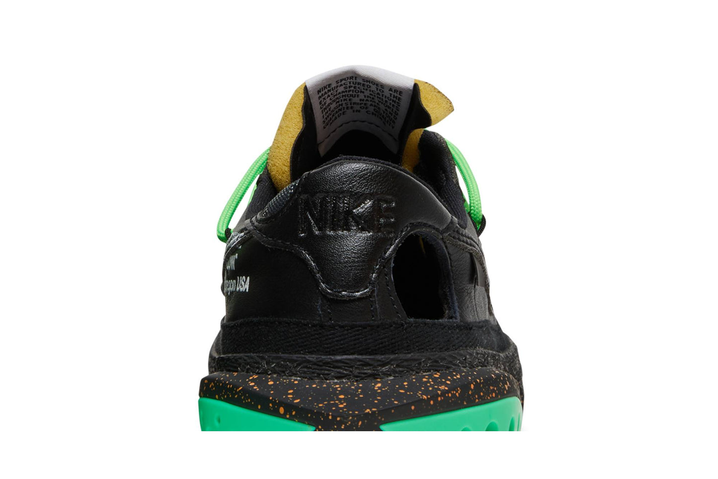 Off-White X Nike Blazer Low Black DH7863-001