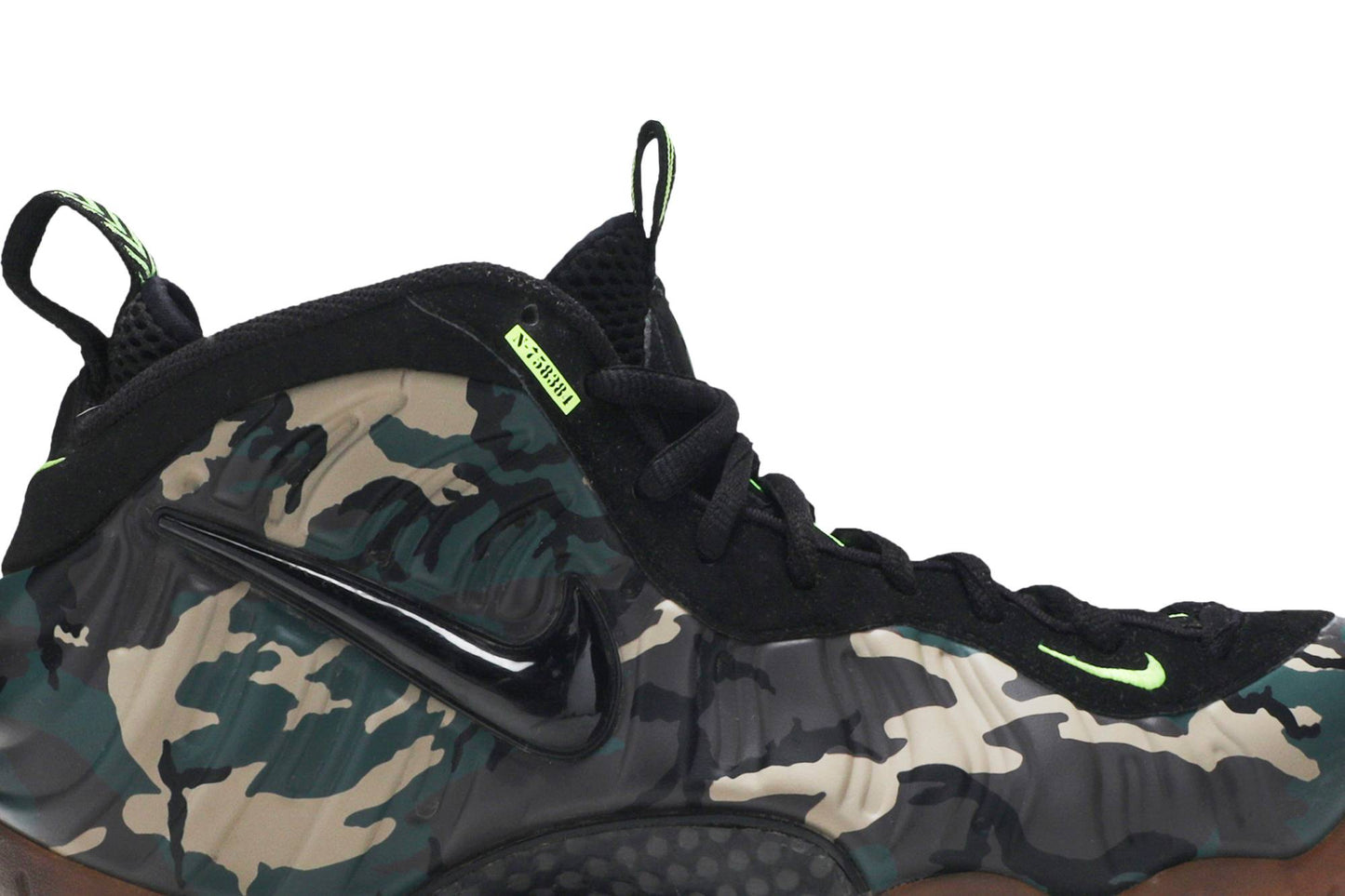 Nike Air Foamposite Pro Prm Le Green Camo 587547-300